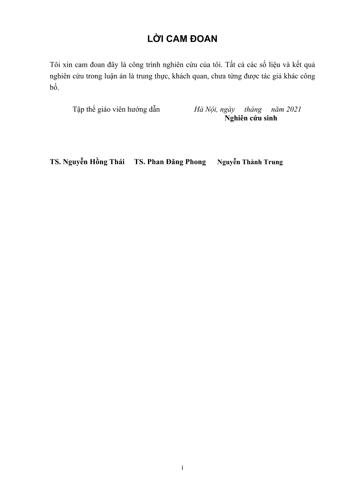 Luận án Nghiên cứu ứng dụng kiểu biên dạng răng xyclôít mới trong tính toán, thiết kế và chế tạo bánh răng không tròn trang 2