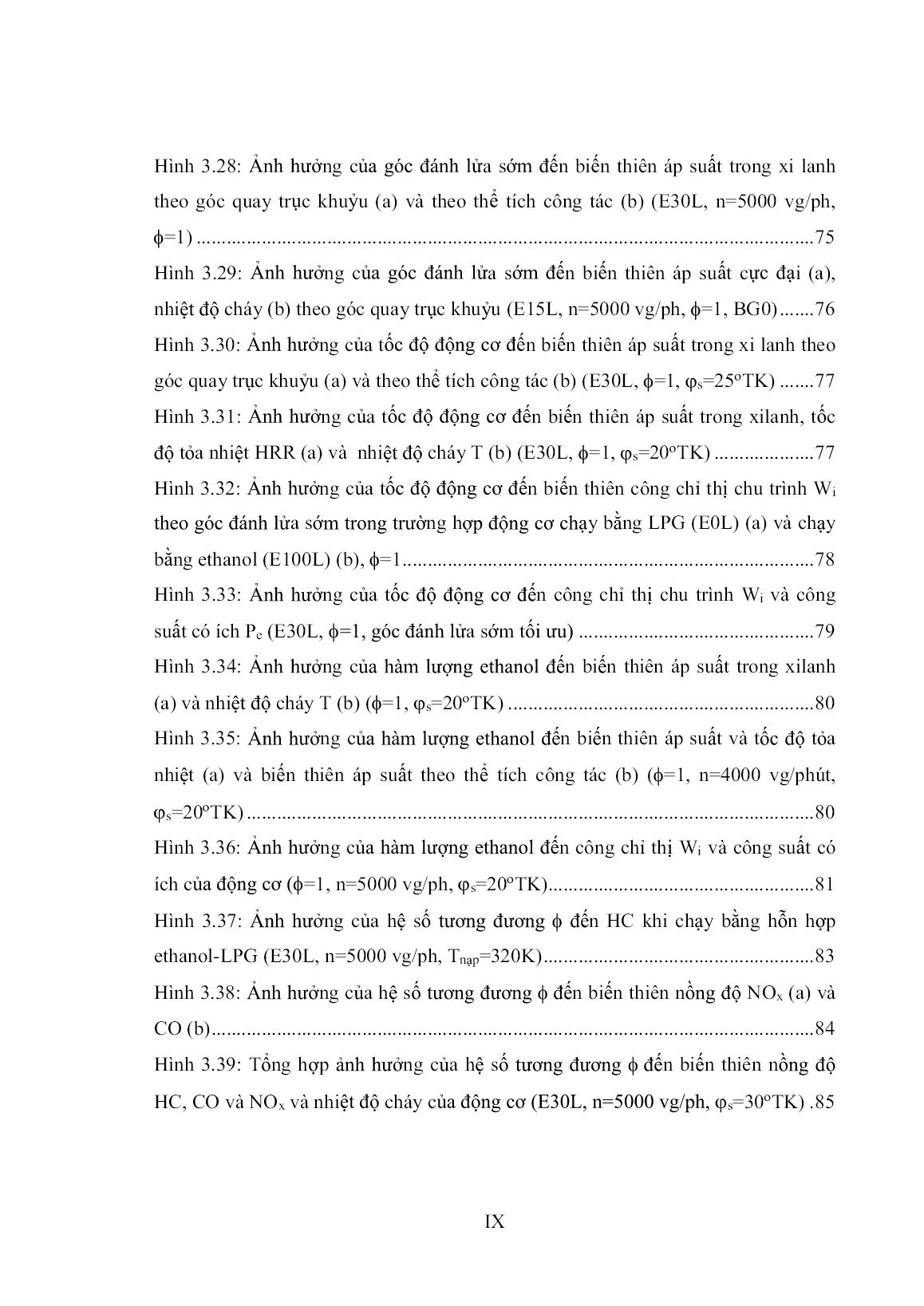 Luận án Nâng cao tính năng kinh tế-kỹ thuật và giảm mức độ phát thải ô nhiễm của động cơ xe gắn máy chạy bằng LPG và Ethanol trang 9