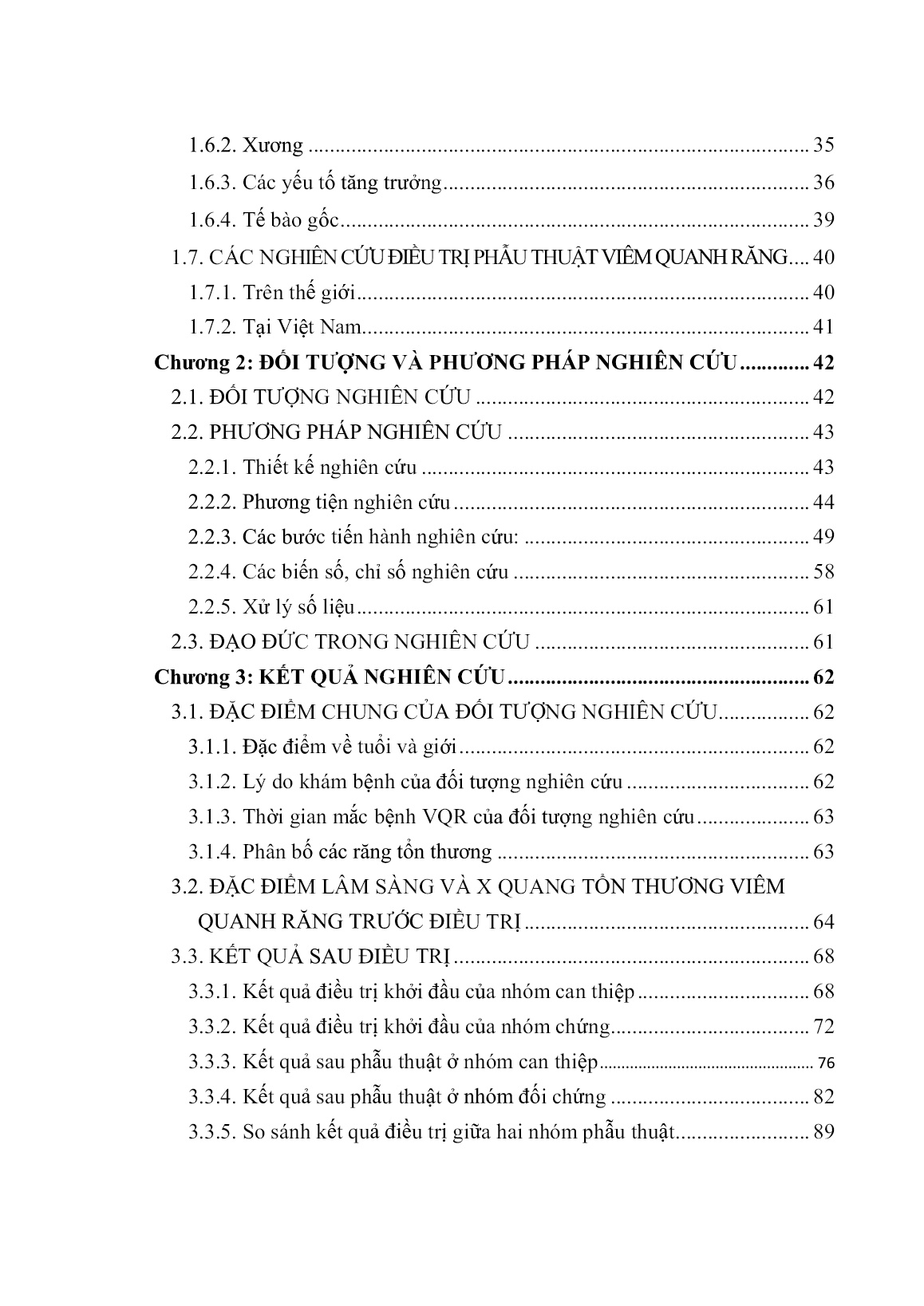 Luận án Hiệu quả điều trị phẫu thuật viêm quanh răng mạn tính có hỗ trợ bằng dẫn xuất từ khuôn men-emdogain trang 7