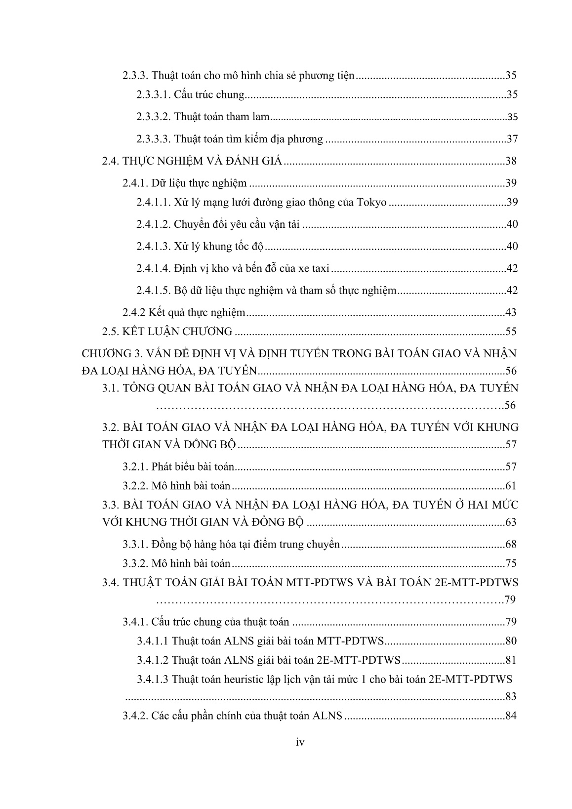 Luận án Các phương pháp heuristics giải bài toán định vị và hướng lộ trong hậu cần đô thị trang 4