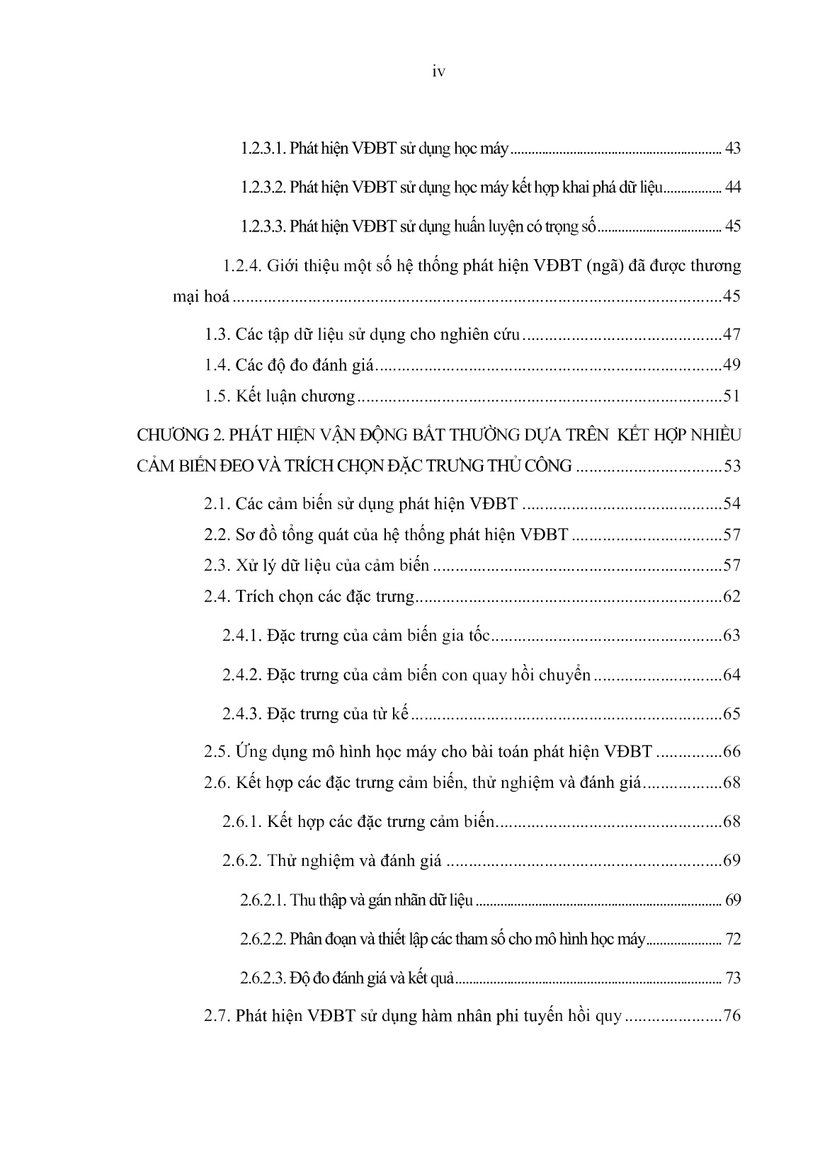 Luận án Phát hiện vận động bất thường (Ngã) sử dụng cảm biến đeo trang 6