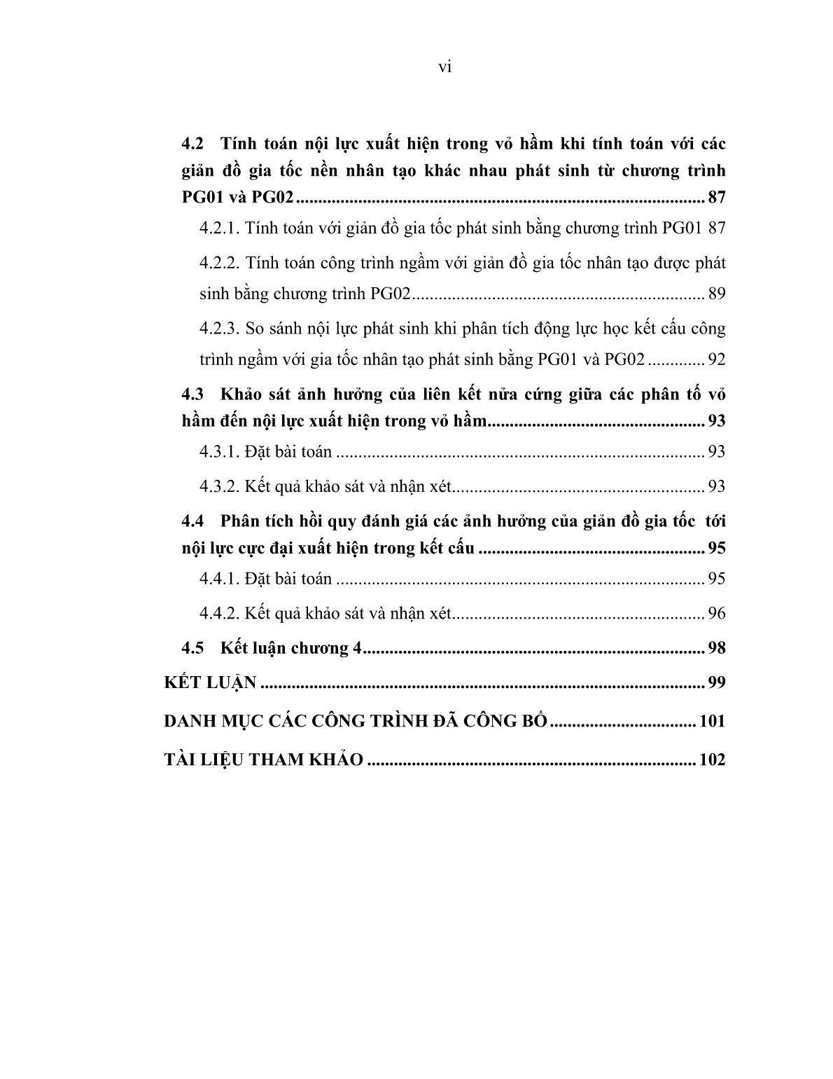 Luận án Nghiên cứu ứng xử của kết cấu công trình ngầm chịu tác dụng của động đất với giản đồ gia tốc nhân tạo trang 8