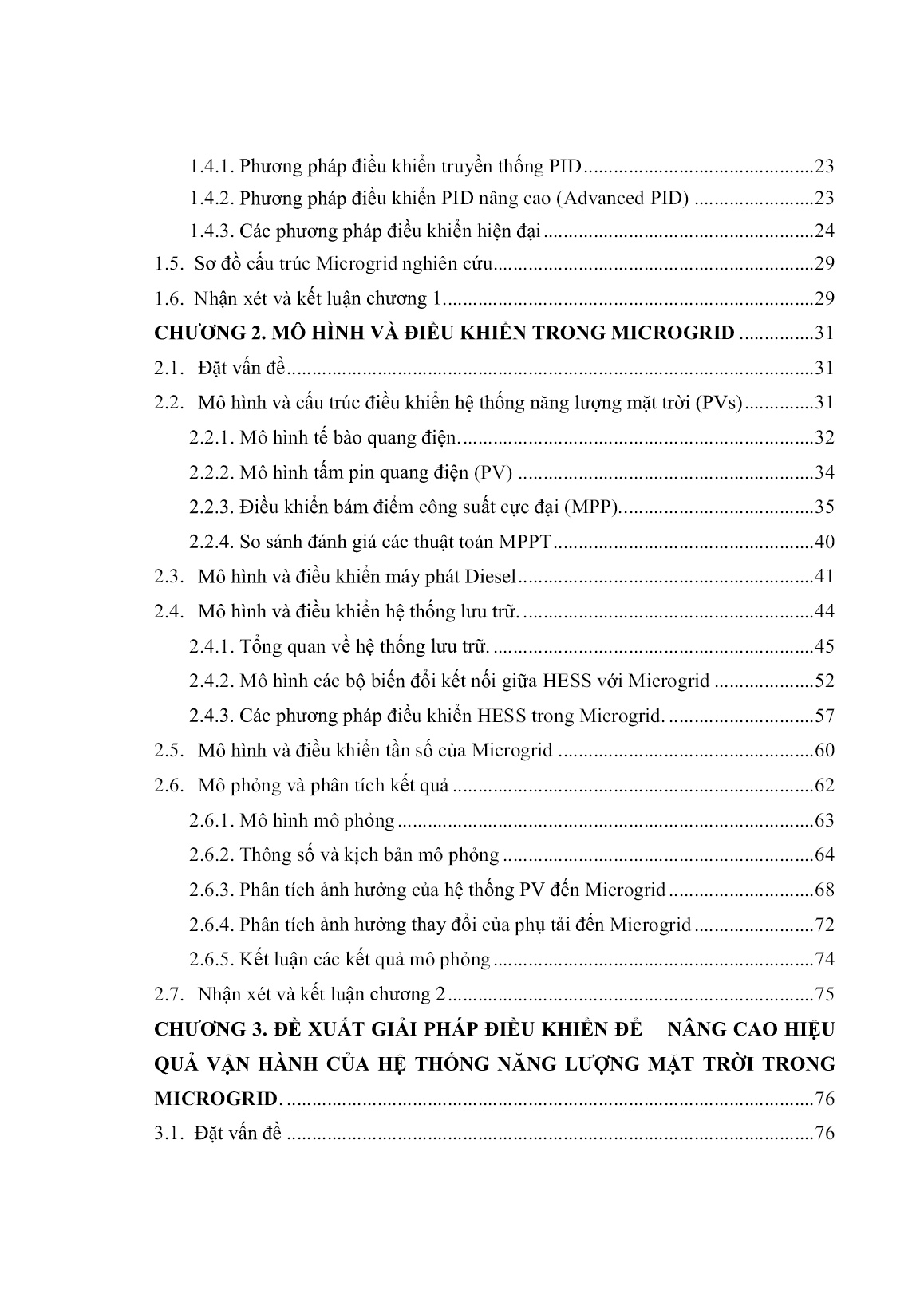 Luận án Nghiên cứu đề xuất giải pháp điều khiển để nâng cao hiệu quả vận hành hệ thống microgrid trang 5