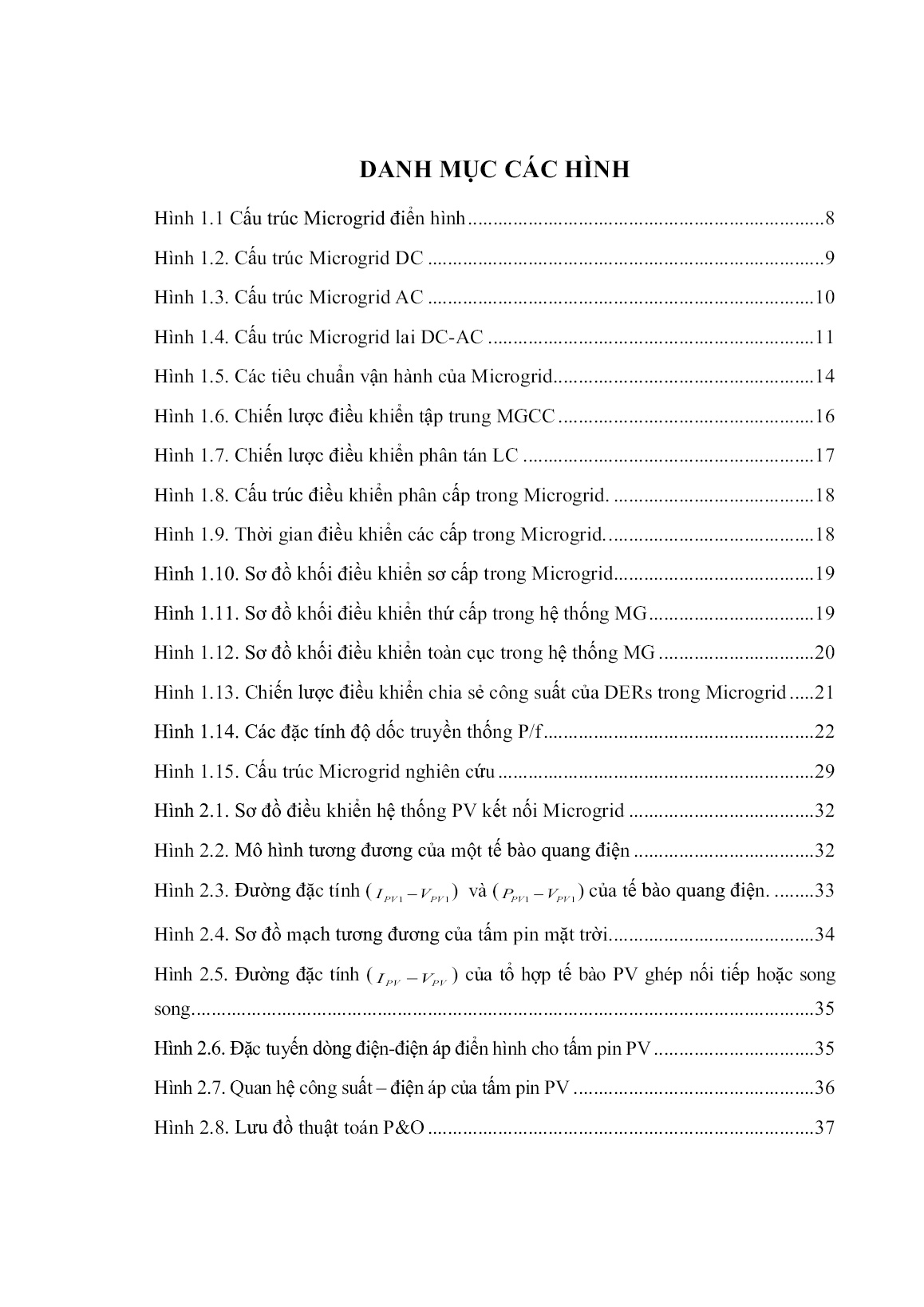 Luận án Nghiên cứu đề xuất giải pháp điều khiển để nâng cao hiệu quả vận hành hệ thống microgrid trang 9