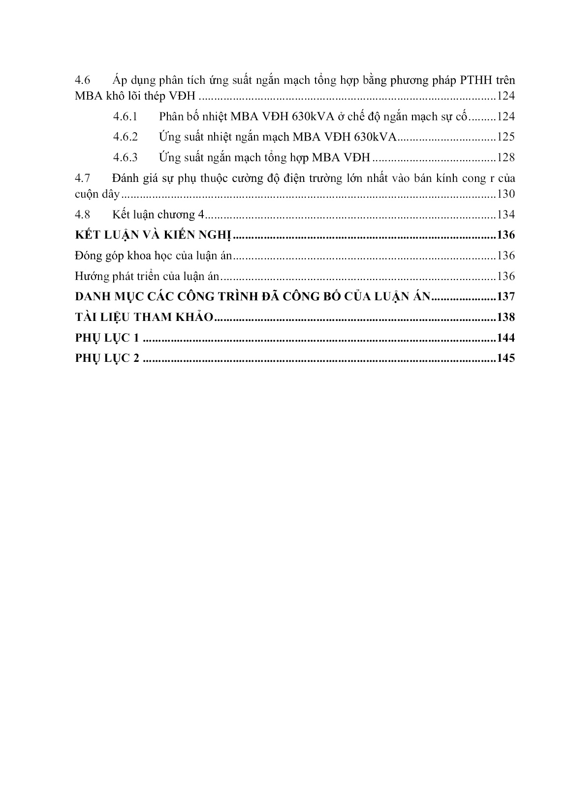 Luận án Nghiên cứu lực ngắn mạch tổng hợp có tính đến ảnh hưởng phân bố nhiệt trong máy biến áp khô có lõi thép vô định hình trang 8