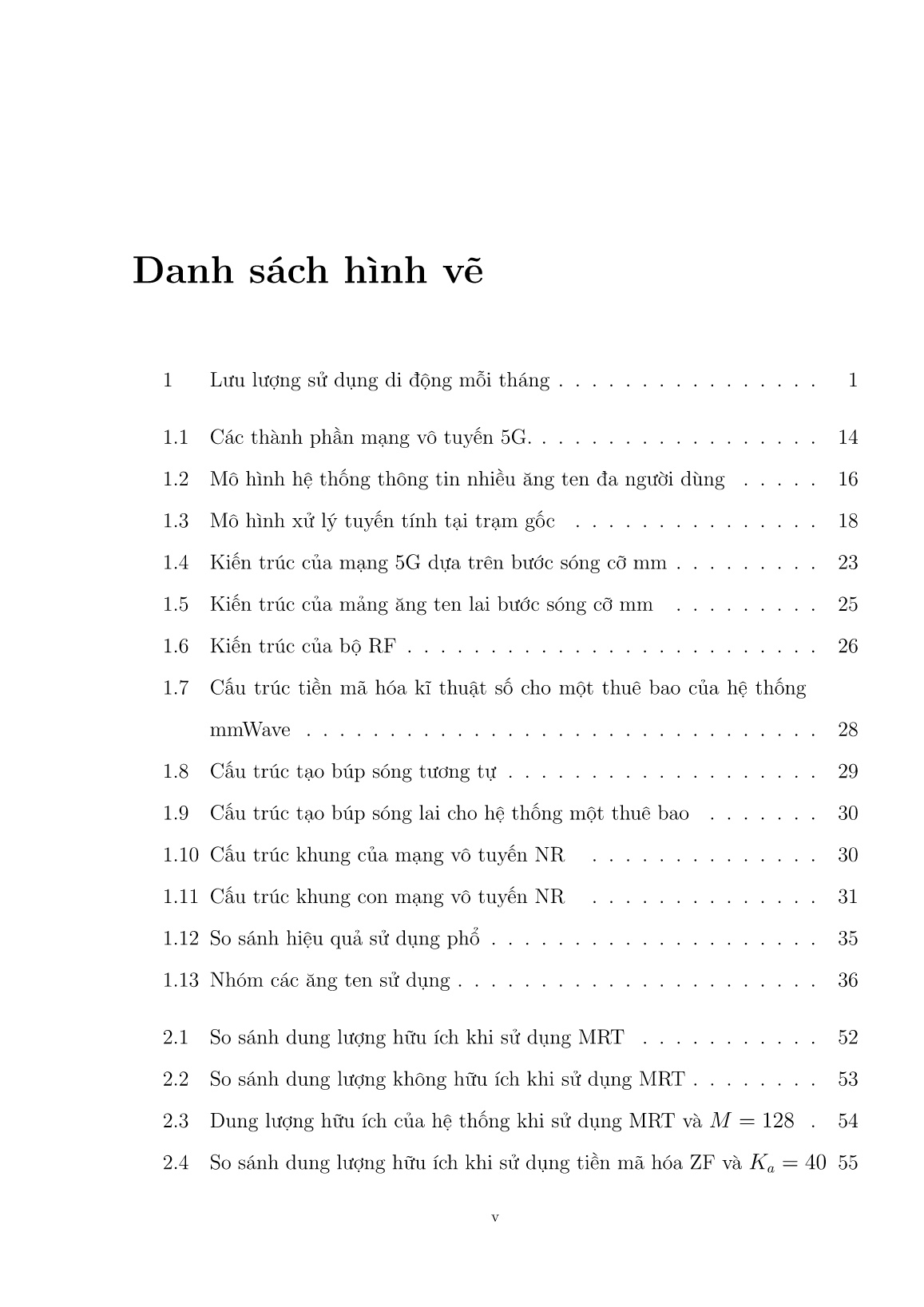 Luận án Nghiên cứu kỹ thuật lập lịch cho mạng thông tin di động thế hệ mới trang 8