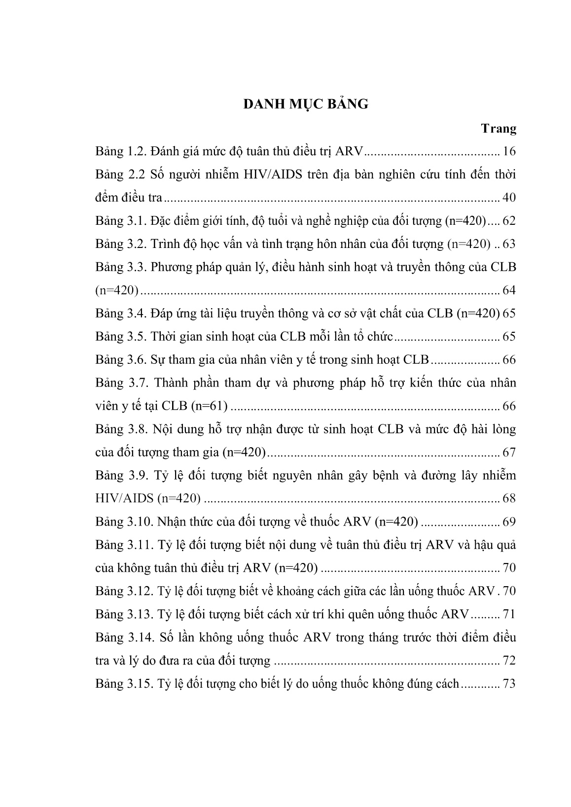 Luận án Thực trạng hoạt động câu lạc bộ người nhiễm HIV/AIDS tại tỉnh Thái Bình và hiệu quả một số biện pháp can thiệp trang 9