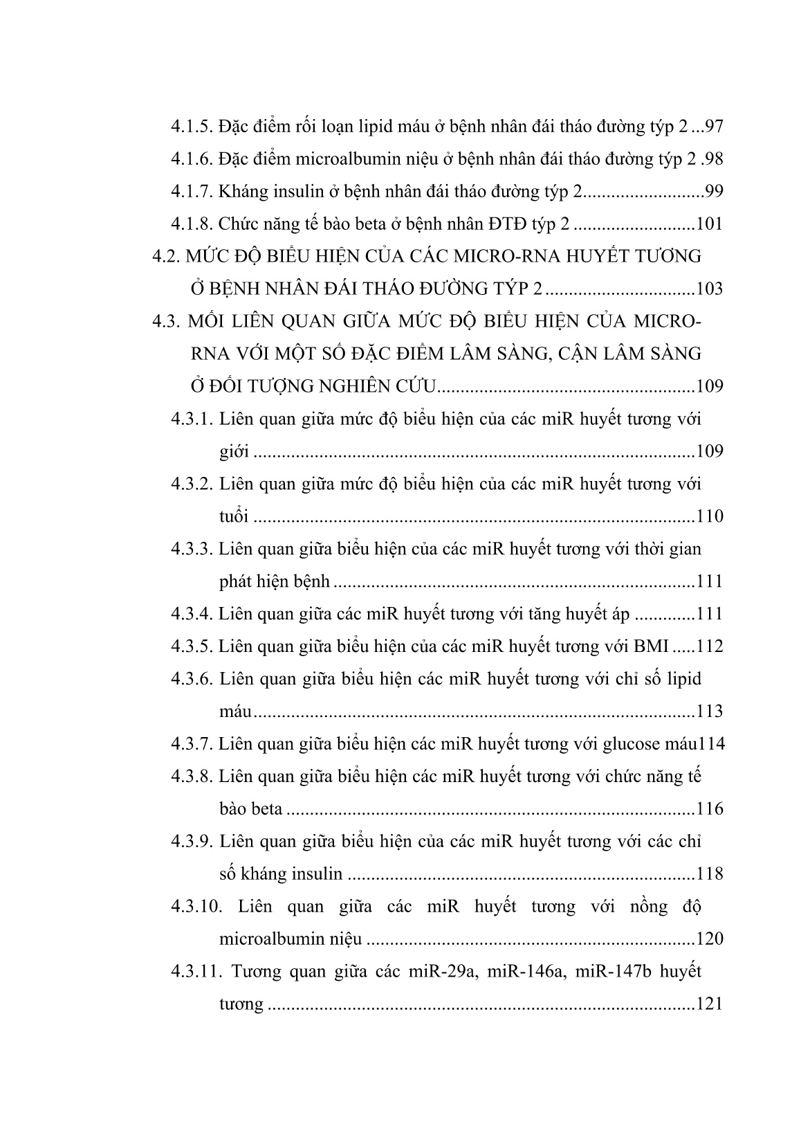 Luận án Nghiên cứu mức độ biểu hiện của Micro-rna 29a, Micro-rna 146a và Micro-rna 147b tự do huyết tương ở bệnh nhân đái tháo đường týp 2 trang 8