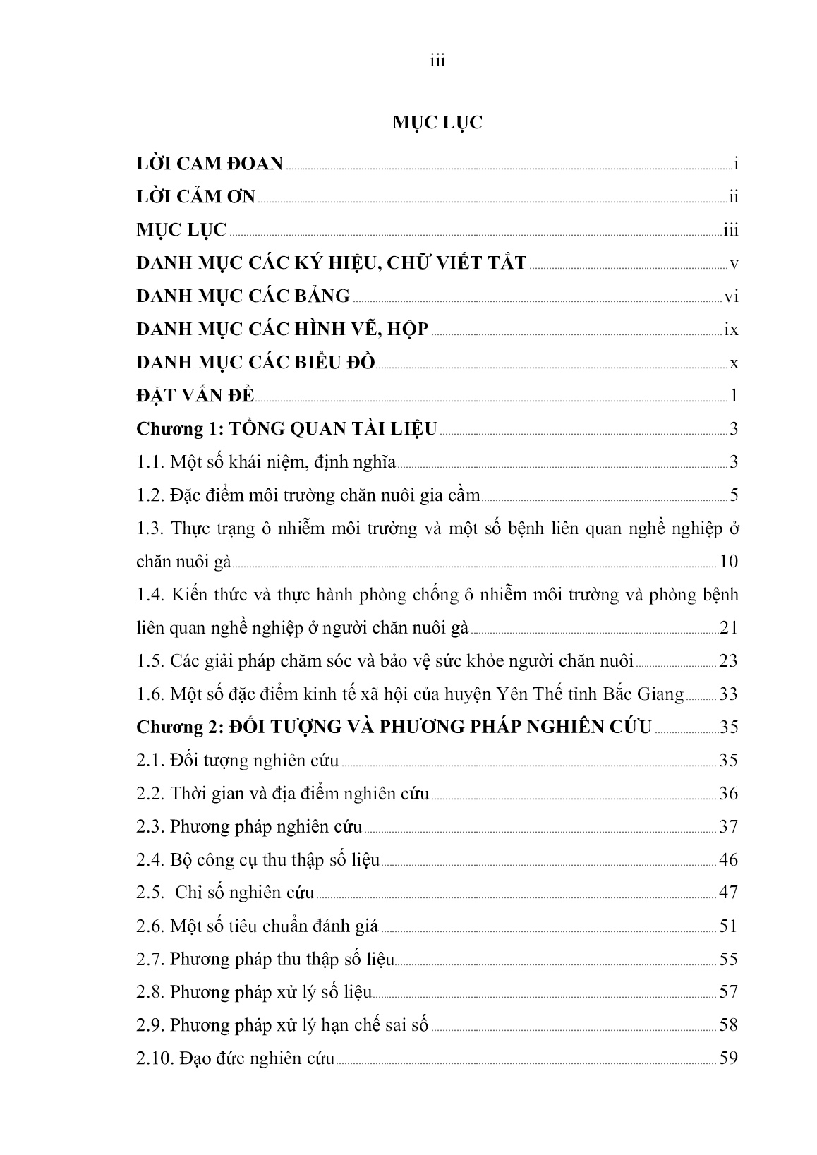 Luận án Điều kiện lao động, một số bệnh liên quan nghề nghiệp ở người chăn nuôi gà tại huyện yên thế tỉnh Bắc Giang và hiệu quả của giải pháp can thiệp trang 5