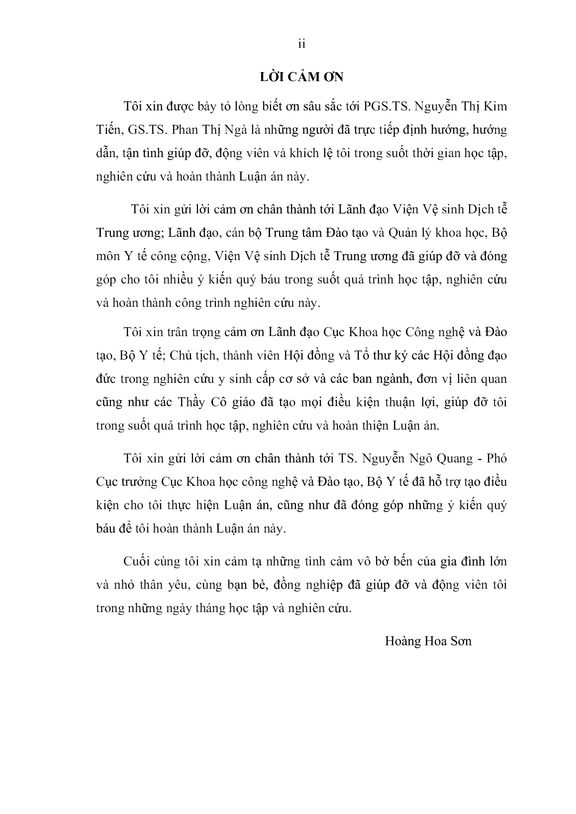 Luận án Thực trạng tổ chức và quy trình hoạt động của hội đồng đạo đức trong nghiên cứu y sinh học cấp cơ sở và hiệu quả can thiệp trang 4