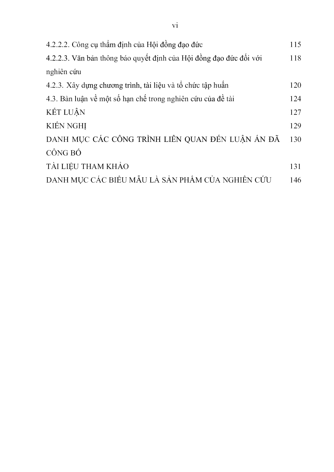 Luận án Thực trạng tổ chức và quy trình hoạt động của hội đồng đạo đức trong nghiên cứu y sinh học cấp cơ sở và hiệu quả can thiệp trang 8