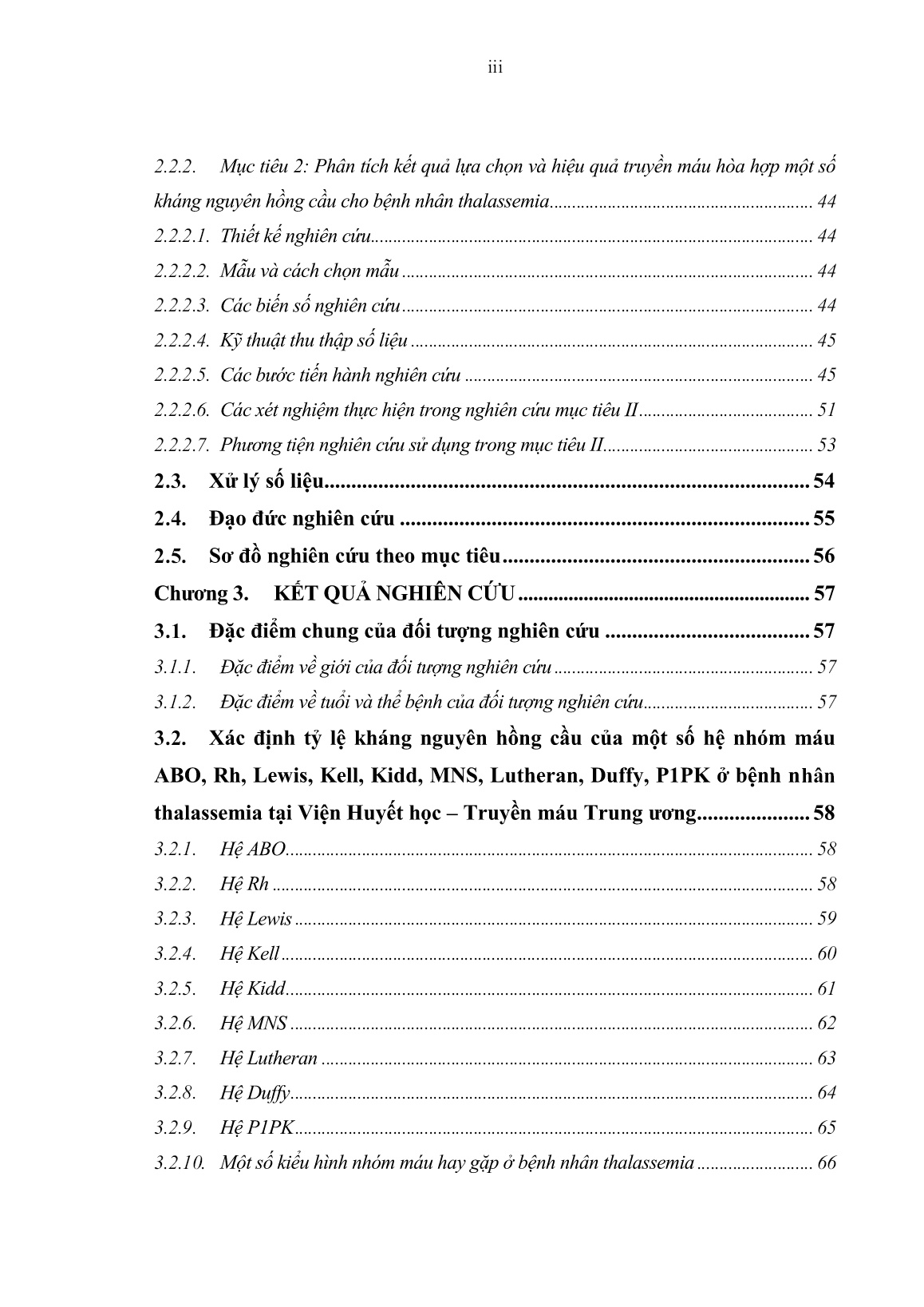 Luận án Nghiên cứu hiệu quả truyền máu hòa hợp một số kháng nguyên nhóm máu hồng cầu ở bệnh nhân thalassemia tại viện huyết học – truyền máu trung ương trang 8
