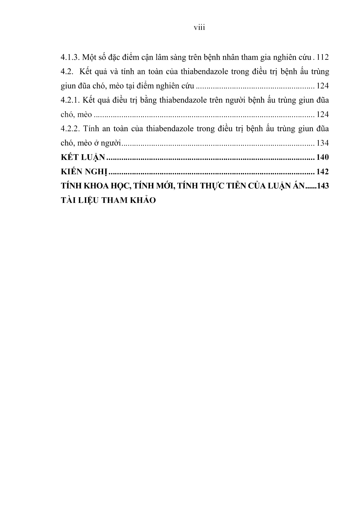 Luận án Nghiên cứu đặc điểm lâm sàng, cận lâm sàng và kết quả điều trị bằng thiabendazole trên người mắc bệnh ấu trùng giun đũa chó, mèo tại trung tâm medic Thành phố Hồ Chí Minh (2017 - 2019) trang 10