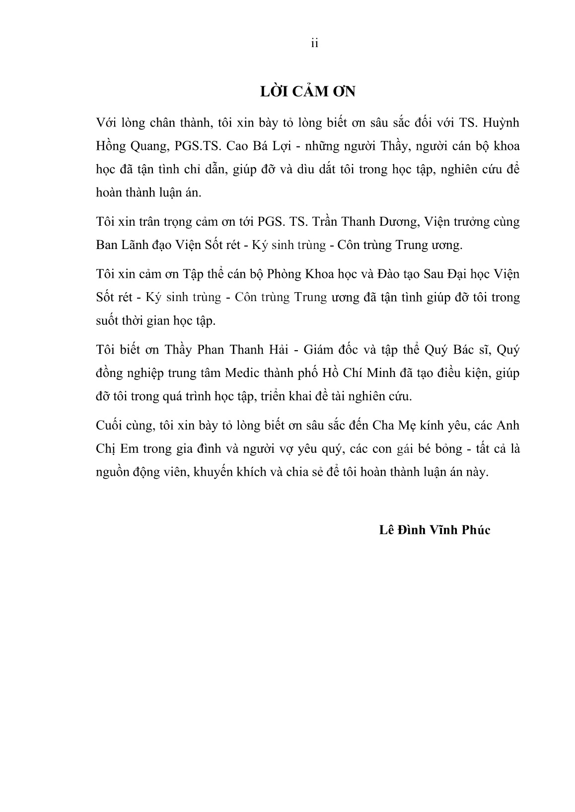 Luận án Nghiên cứu đặc điểm lâm sàng, cận lâm sàng và kết quả điều trị bằng thiabendazole trên người mắc bệnh ấu trùng giun đũa chó, mèo tại trung tâm medic Thành phố Hồ Chí Minh (2017 - 2019) trang 4