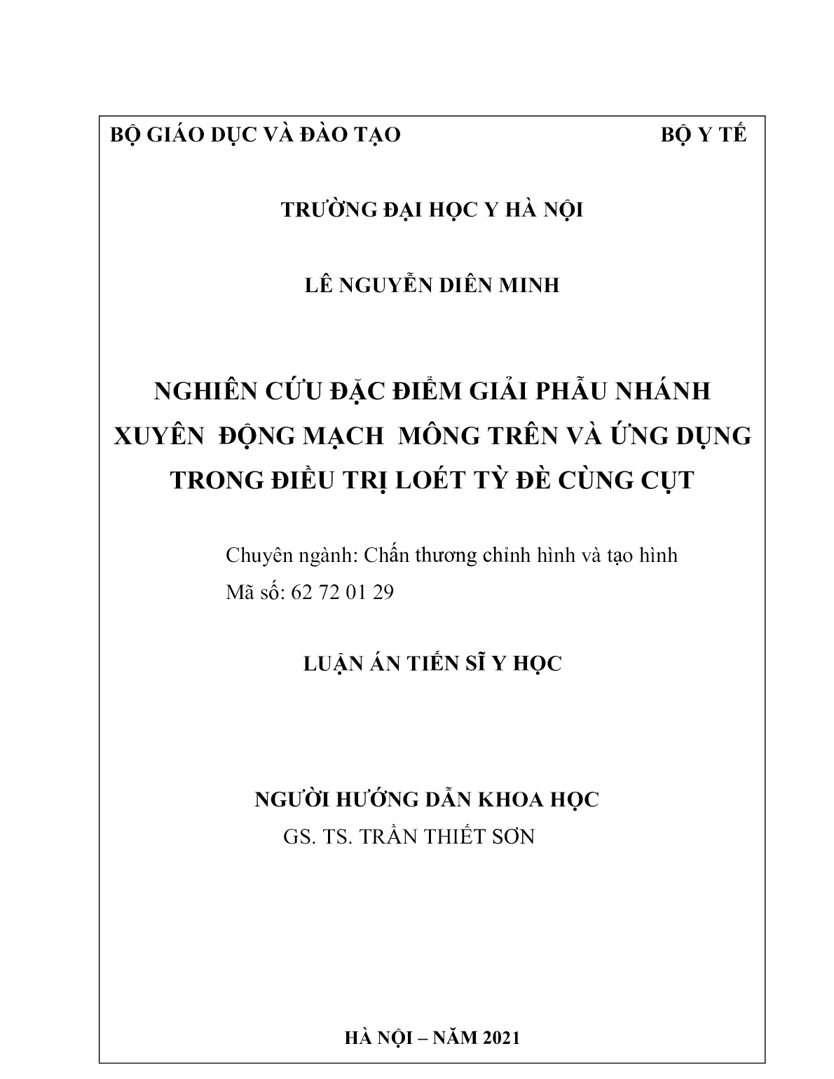 Luận án Nghiên cứu đặc điểm giải phẫu nhánh xuyên động mạch mông trên và ứng dụng trong điều trị loét tỳ đè cùng cụt trang 2