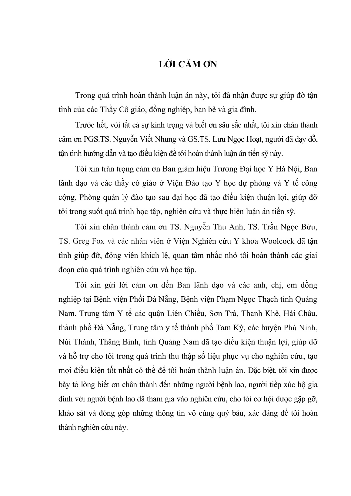 Luận án Thực trạng chẩn đoán và điều trị lao tiềm ẩn tại hai tỉnh Quảng Nam, Đà Nẵng và kết quả một số giải pháp can thiệp trang 3