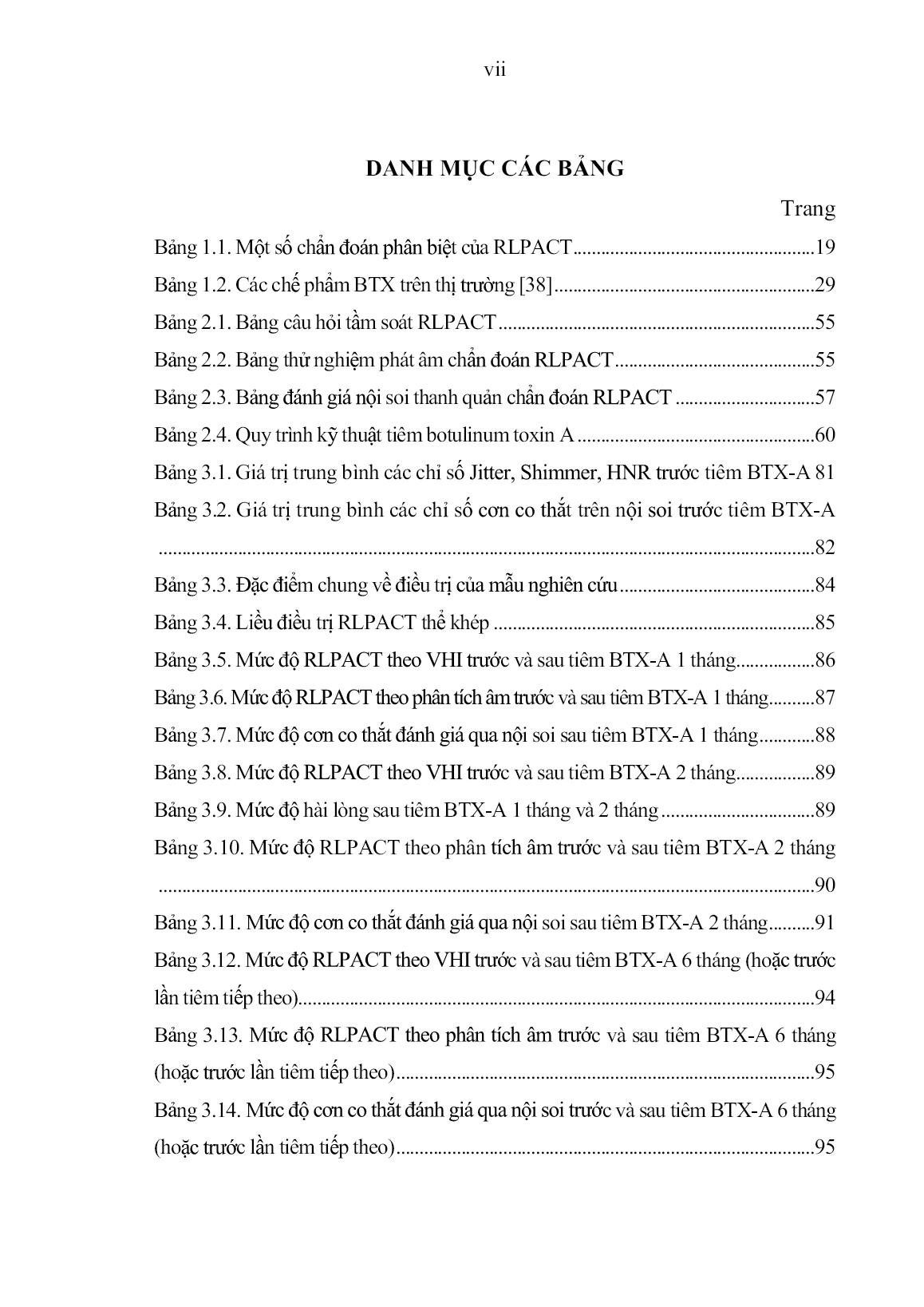 Luận án Nghiên cứu đánh giá hiệu quả tiêm botulinum toxin qua nội soi trong điều trị rối loạn phát âm co thắt trang 9