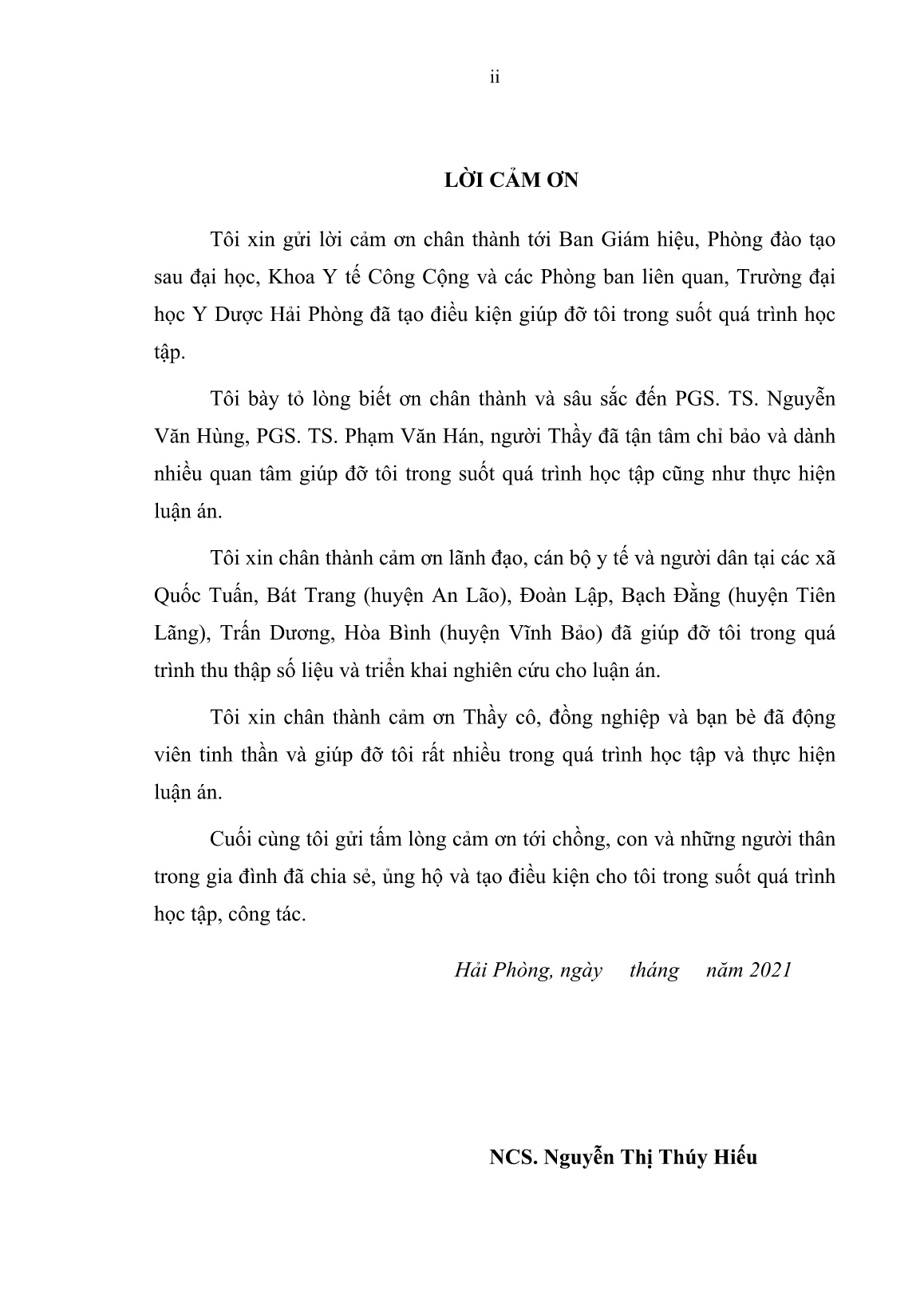 Luận án Hiệu quả quản lý điều trị bệnh tăng huyết áp của trạm y tế xã hoạt động theo nguyên lý y học gia đình tại Hải Phòng trang 4