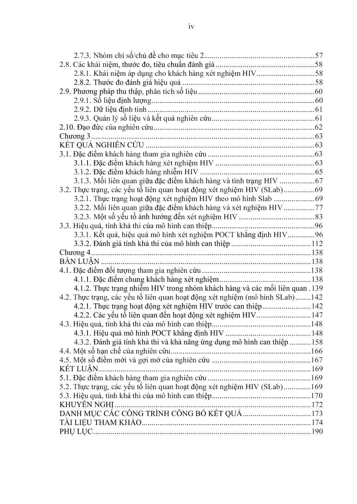 Luận án Hiệu quả mô hình can thiệp xét nghiệm khẳng định HIV tại 05 huyện miền núi phía bắc Việt Nam, năm 2015-2016 trang 6