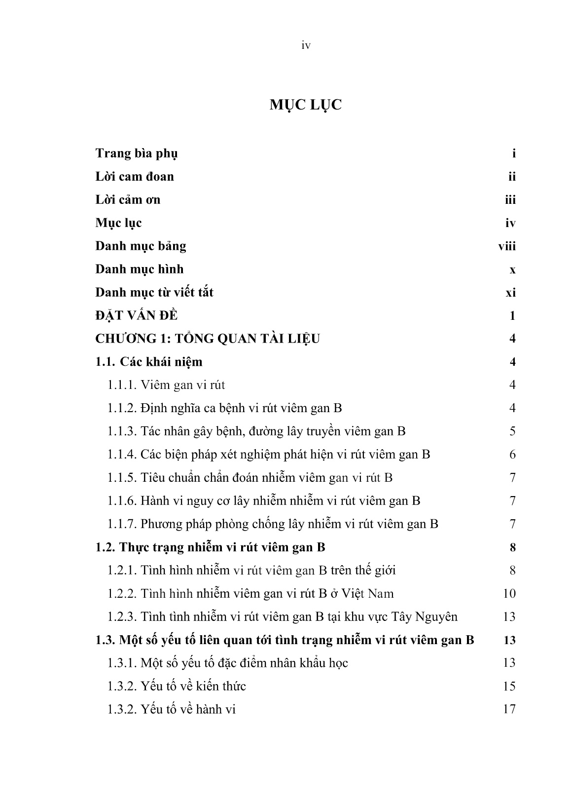 Luận án Thực trạng, một số yếu tố liên quan đến nhiễm vi rút viêm gan B ở người trưởng thành tại khu vực Tây Nguyên và hiệu quả can thiệp dự phòng lây nhiễm trang 5