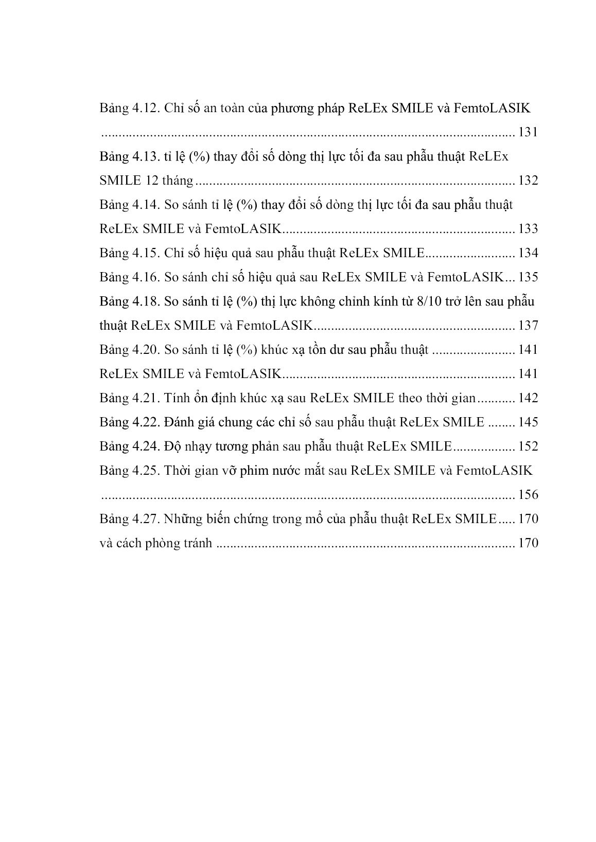 Luận án Nghiên cứu phẫu thuật Relex smile trong điều trị cận và loạn cận trang 10