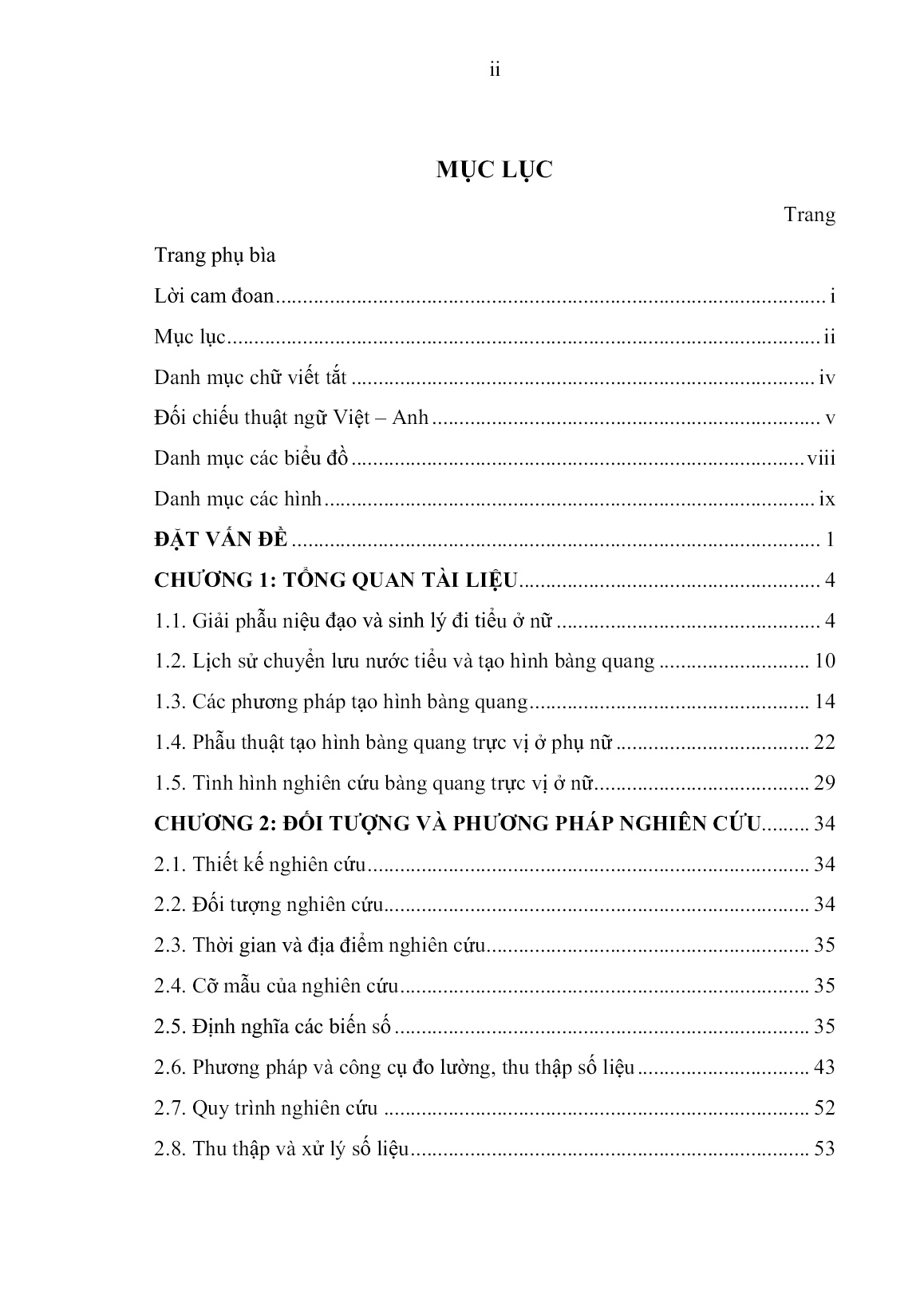 Luận án Đánh giá kết quả tạo hình bàng quang bằng phương pháp Hautmann ở phụ nữ sau cắt bàng quang tận gốc do ung thư trang 3