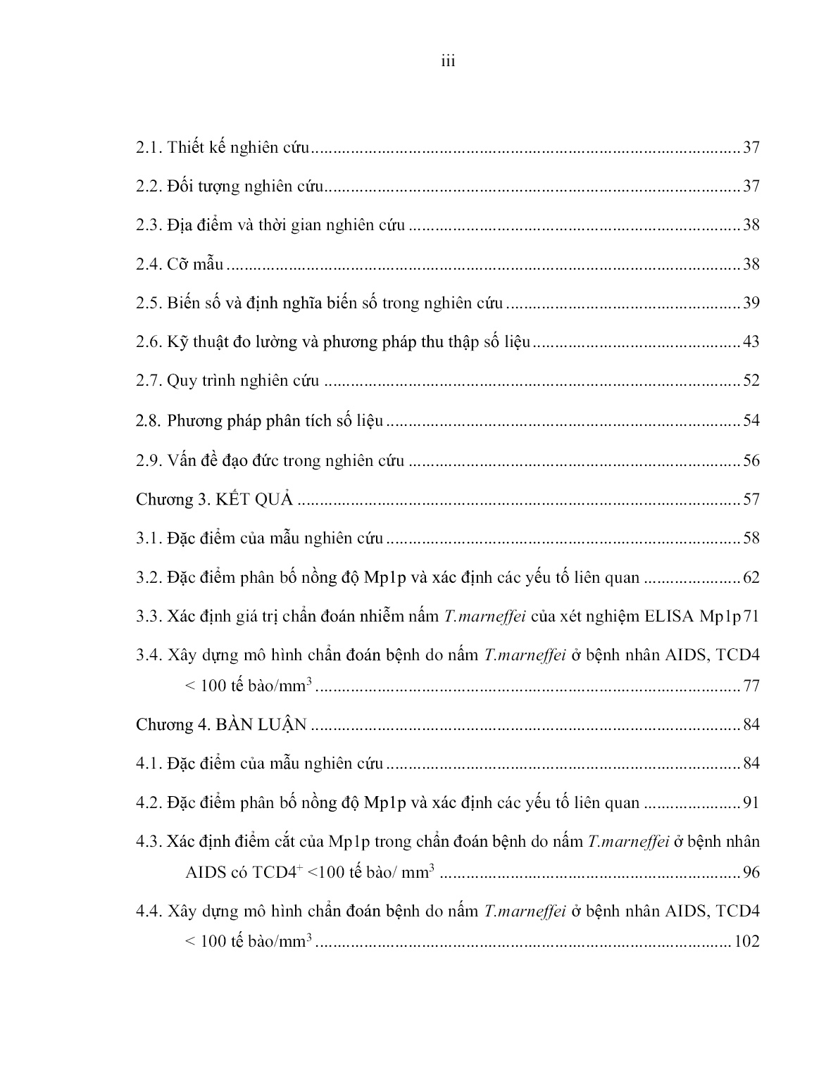 Luận án Giá trị xét nghiệm Mp1p trong chẩn đoán và dự báo nhiễm nấm Talaromyces Marneffei ở bệnh nhân AIDS trang 5