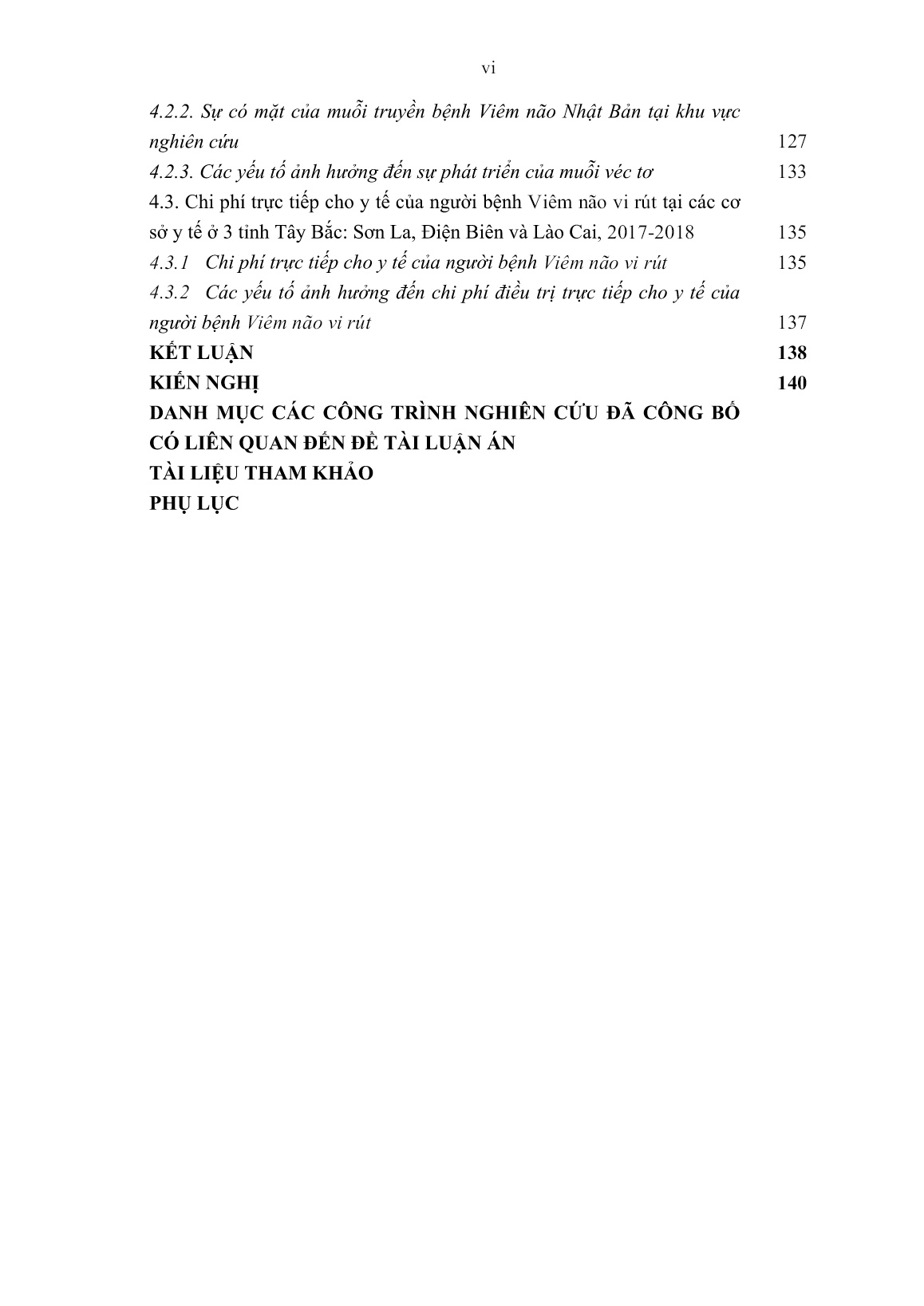 Luận án Thực trạng, căn nguyên viêm não vi rút và chi phí điều trị trực tiếp cho người bệnh tại 3 tỉnh Tây Bắc Việt Nam, 2017 - 2018 trang 8