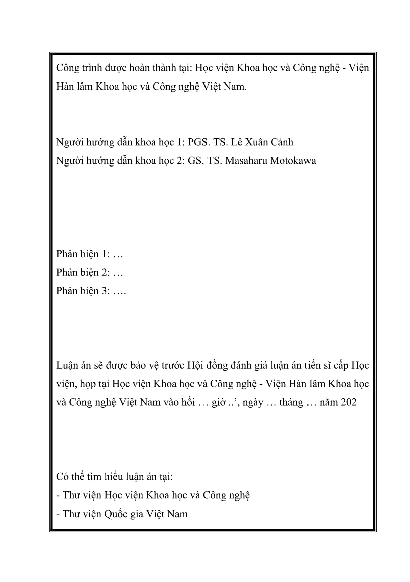 Tóm tắt Luận án Nghiên cứu phân loại, đặc điểm phân bố và quan hệ di truyền các loài chuột chù (Mammalia: Soricomorpha) ở Việt Nam trang 2