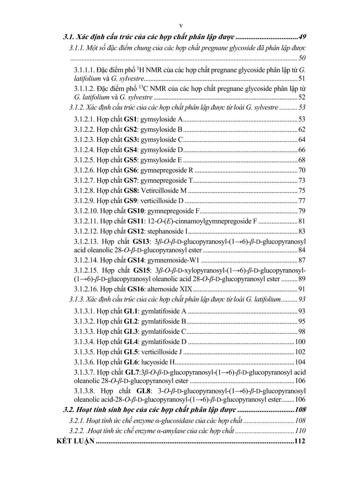 Luận án Nghiên cứu thành phần hóa học và hoạt tính ức chế enzym ⍺-Glucosidase và ⍺-Amylase của loài dây thìa canh - Gymnema sylvestre (Retz.) R.BR. EX SM. và dây thìa canh lá to - Gymnema Latifolium Wall. EX Wight trang 7