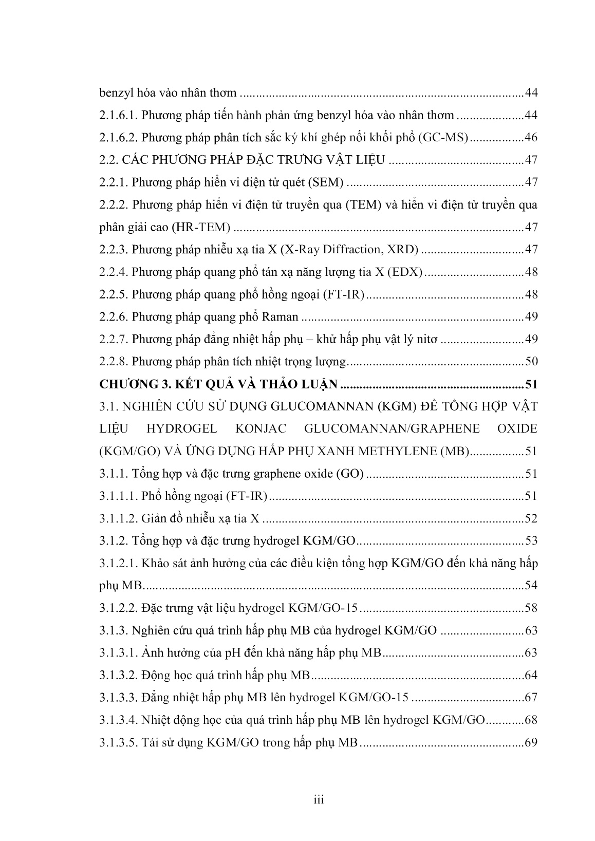 Luận án Nghiên cứu sử dụng Glucomannan để tổng hợp một số vật liệu và ứng dụng trang 3