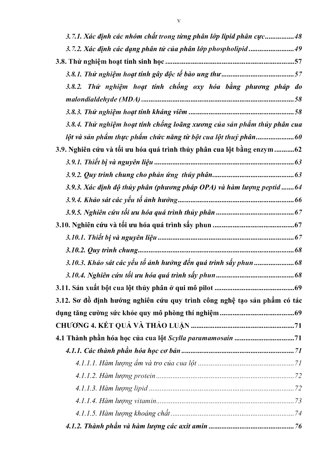 Luận án Nghiên cứu thành phần hóa học và xây dựng quy trình chế biến sản phẩm có tác dụng tăng cường sức khỏe từ cua lột (Scylla) trang 7