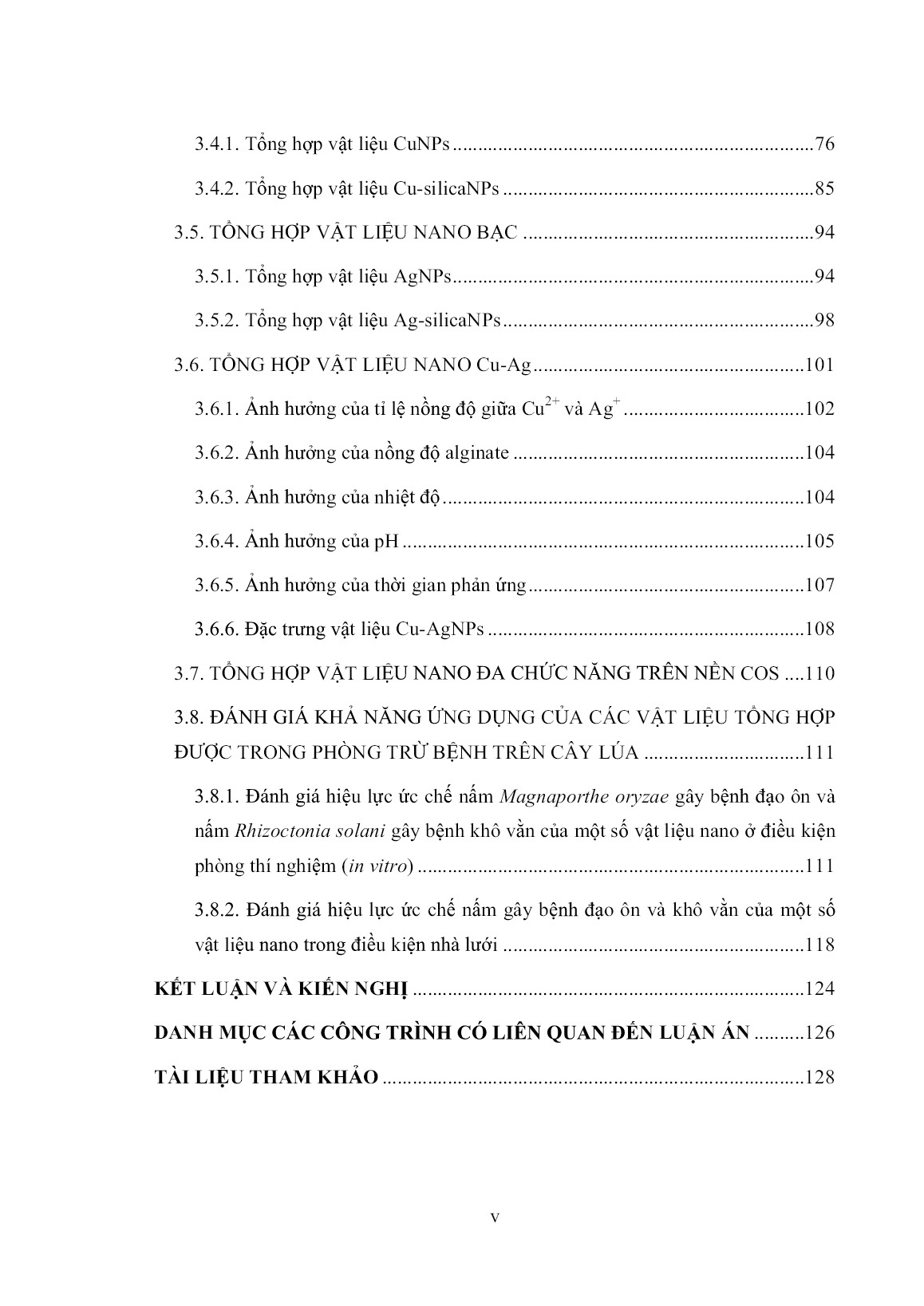 Luận án Tổng hợp vật liệu nano đa chức năng trên nền chitosan oligosaccharide và ứng dụng trang 7