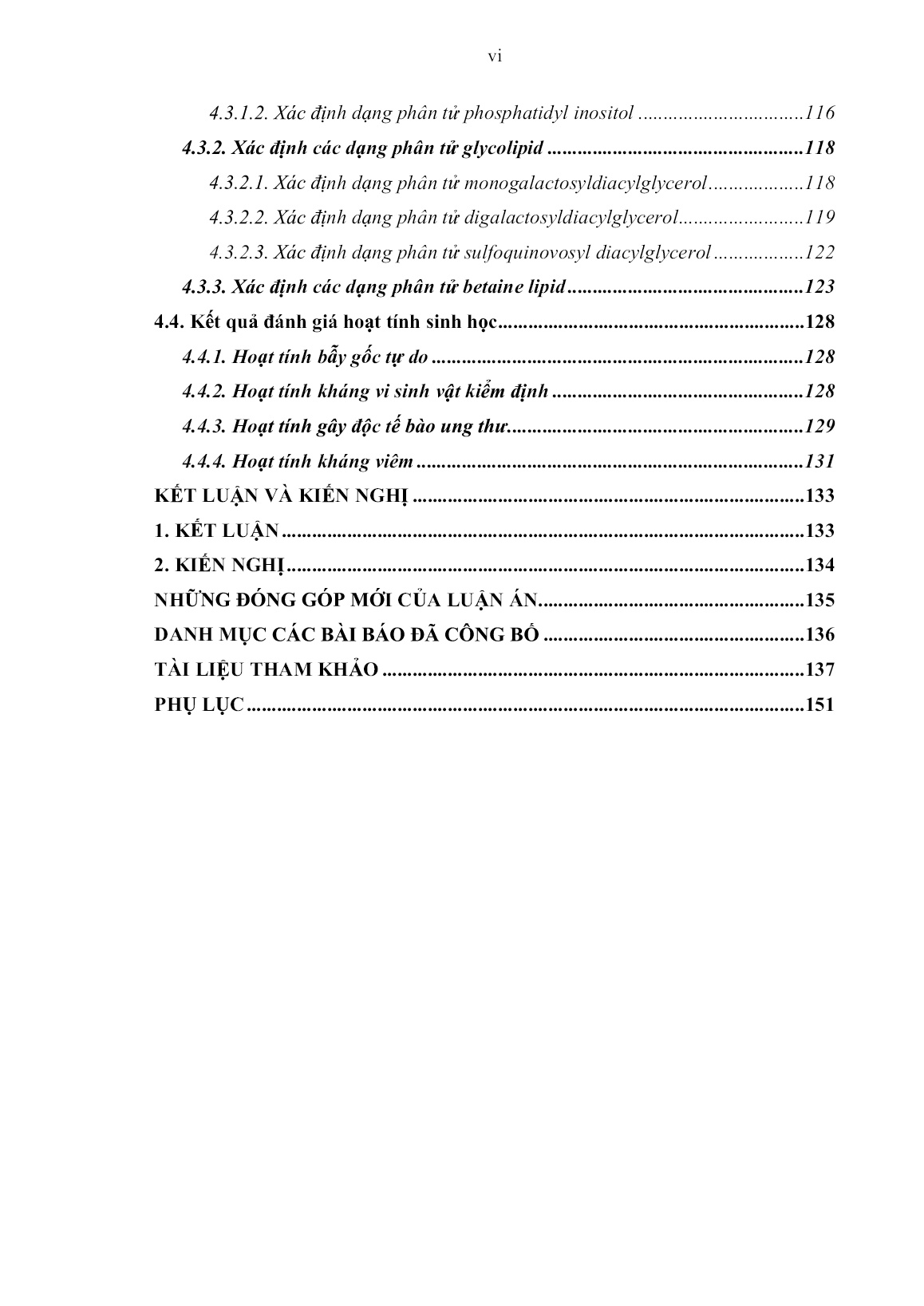 Luận án Nghiên cứu thành phần và hoạt tính sinh học của lipid trong một số loài rong biển ở Việt Nam trang 8