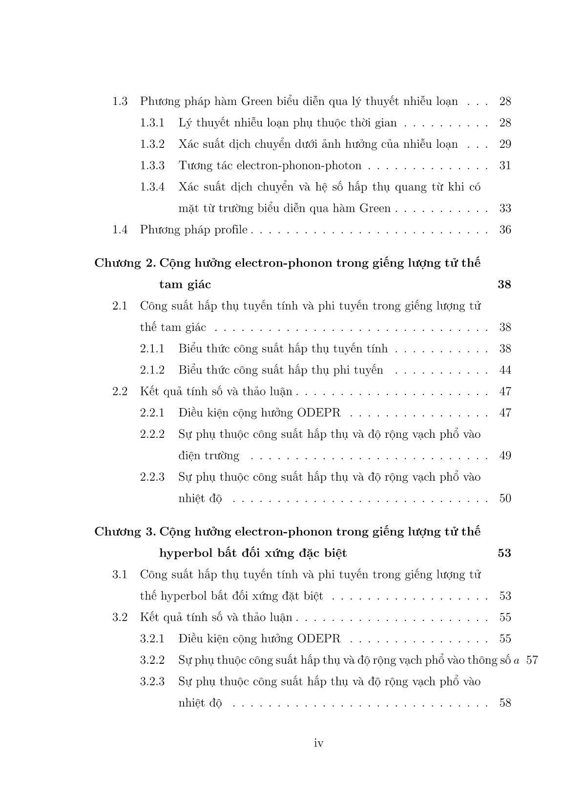 Luận án Nghiên cứu cộng hưởng Electron-phonon và cộng hưởng từ-phonon trong giếng lượng tử trang 6