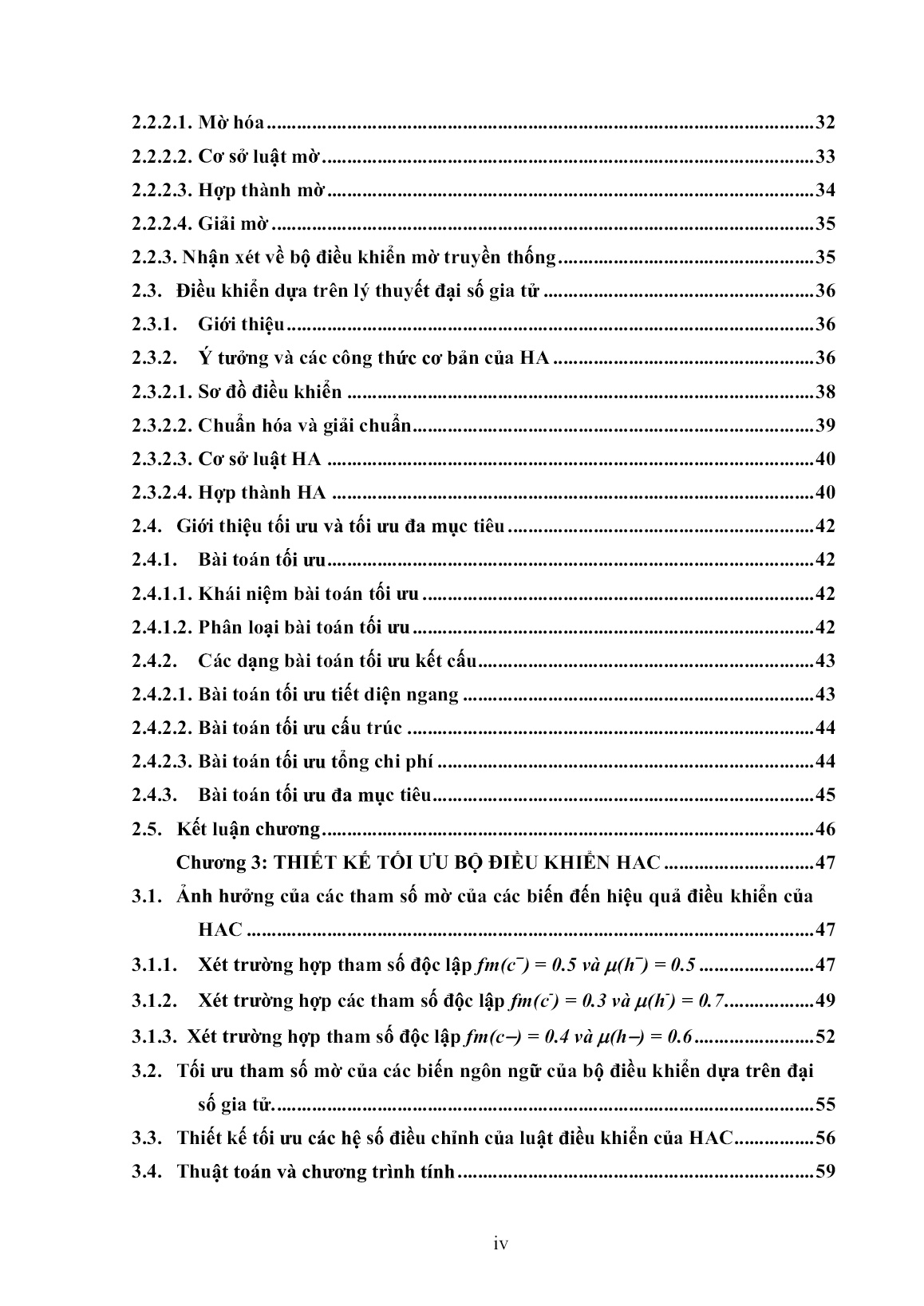 Luận án Ứng dụng lý thuyết mờ và đại số gia tử trong điều khiển dao động kết cấu trang 6