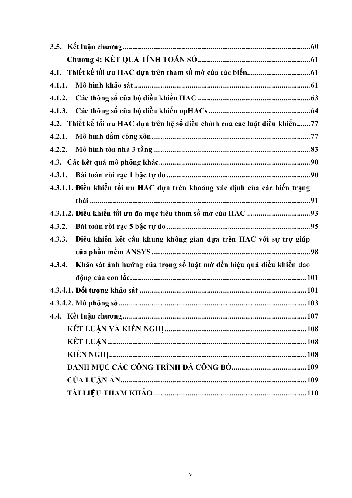 Luận án Ứng dụng lý thuyết mờ và đại số gia tử trong điều khiển dao động kết cấu trang 7