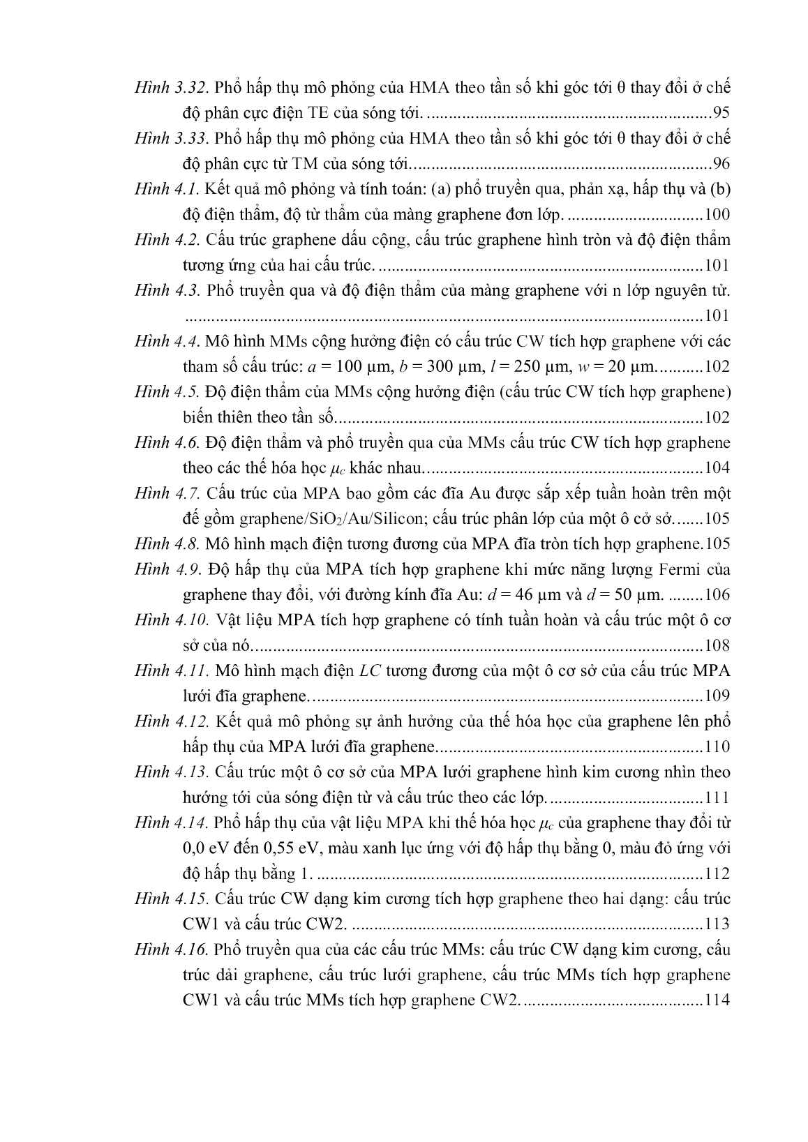 Luận án Nghiên cứu tính chất hấp thụ sóng điện từ đẳng hướng của vật liệu biến hóa trên cơ sở kết hợp với Graphene trang 10