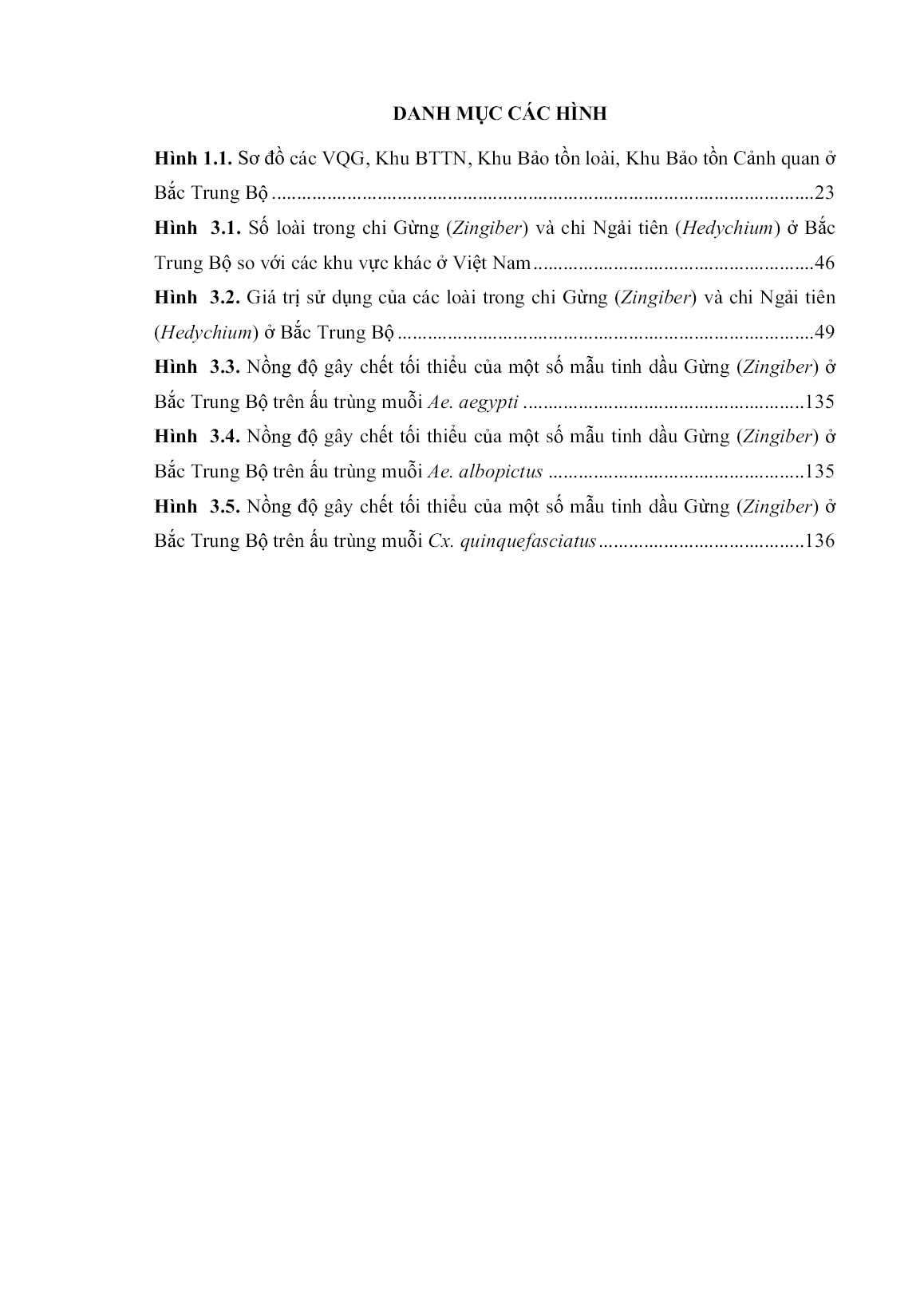 Luận án Nghiên cứu một số đặc điểm sinh học và thành phần hóa học tinh dầu của chi gừng (Zingiber Boehm.) và chi ngải tiên (Hedychium Koen.) thuộc họ gừng (Zingiberaceae Lindl.) ở bắc Trung Bộ trang 10