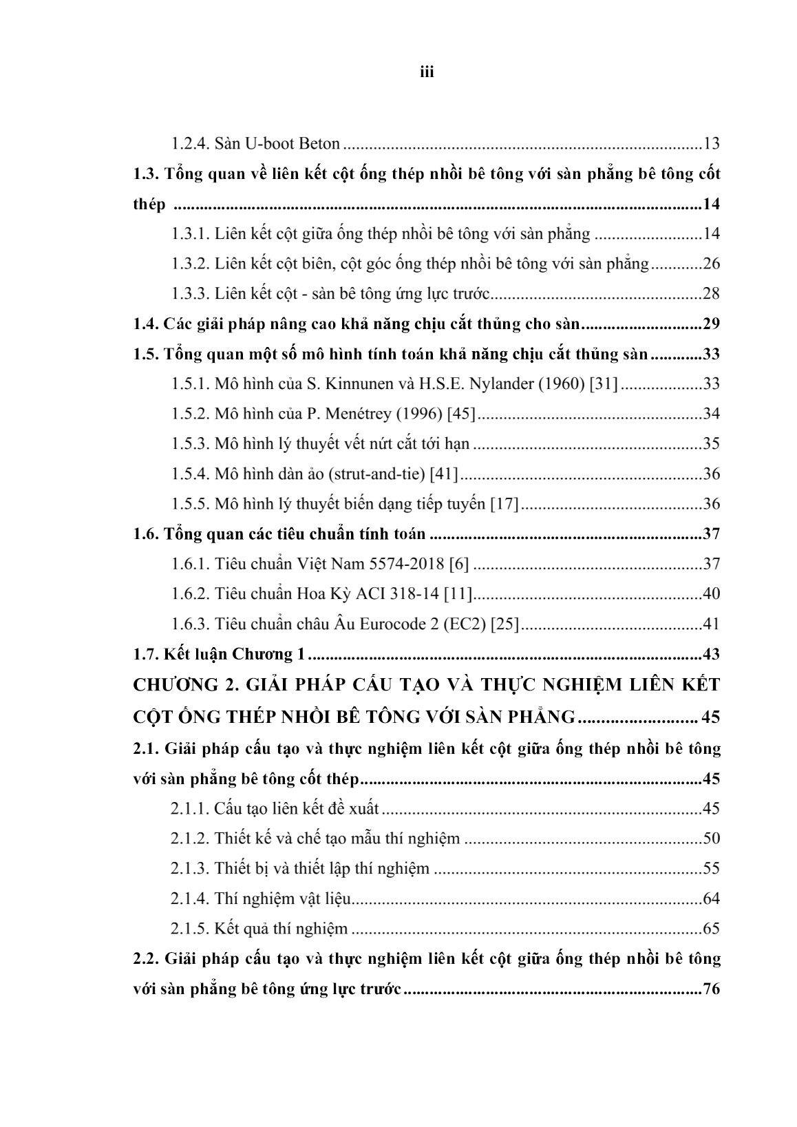 Luận án Nghiên cứu ứng xử của liên kết sàn bê tông cốt thép với cột ống thép nhồi bê tông trang 5