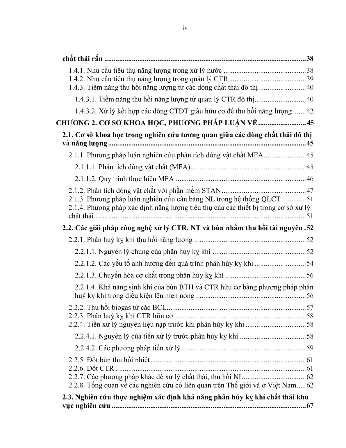 Luận án Nghiên cứu tương quan giữa dòng vật chất và năng lượng trong quản lý chất thải đô thị, áp dụng cho một quận nội thành của Thành phố Hà Nội trang 6