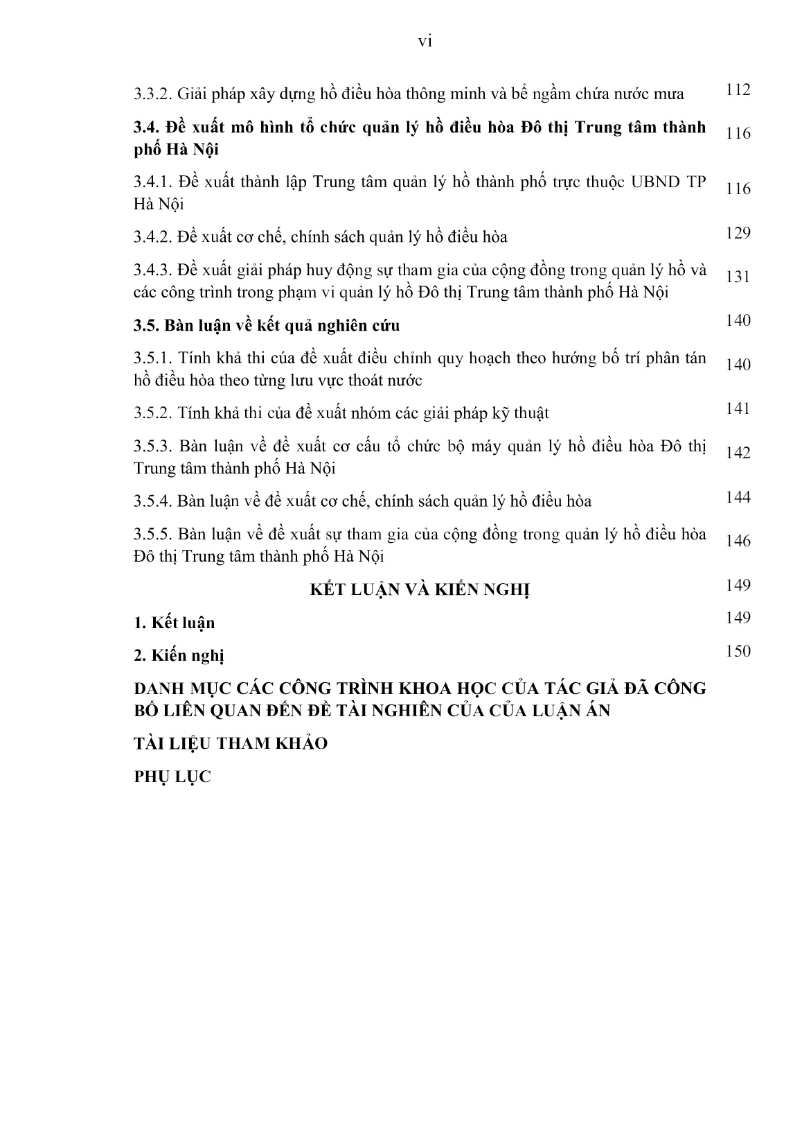 Luận án Mô hình và giải pháp quản lý hồ điều hòa nhằm điều tiết nước mưa, giảm thiểu úng ngập đô thị trung tâm Thành phố Hà Nội trang 8