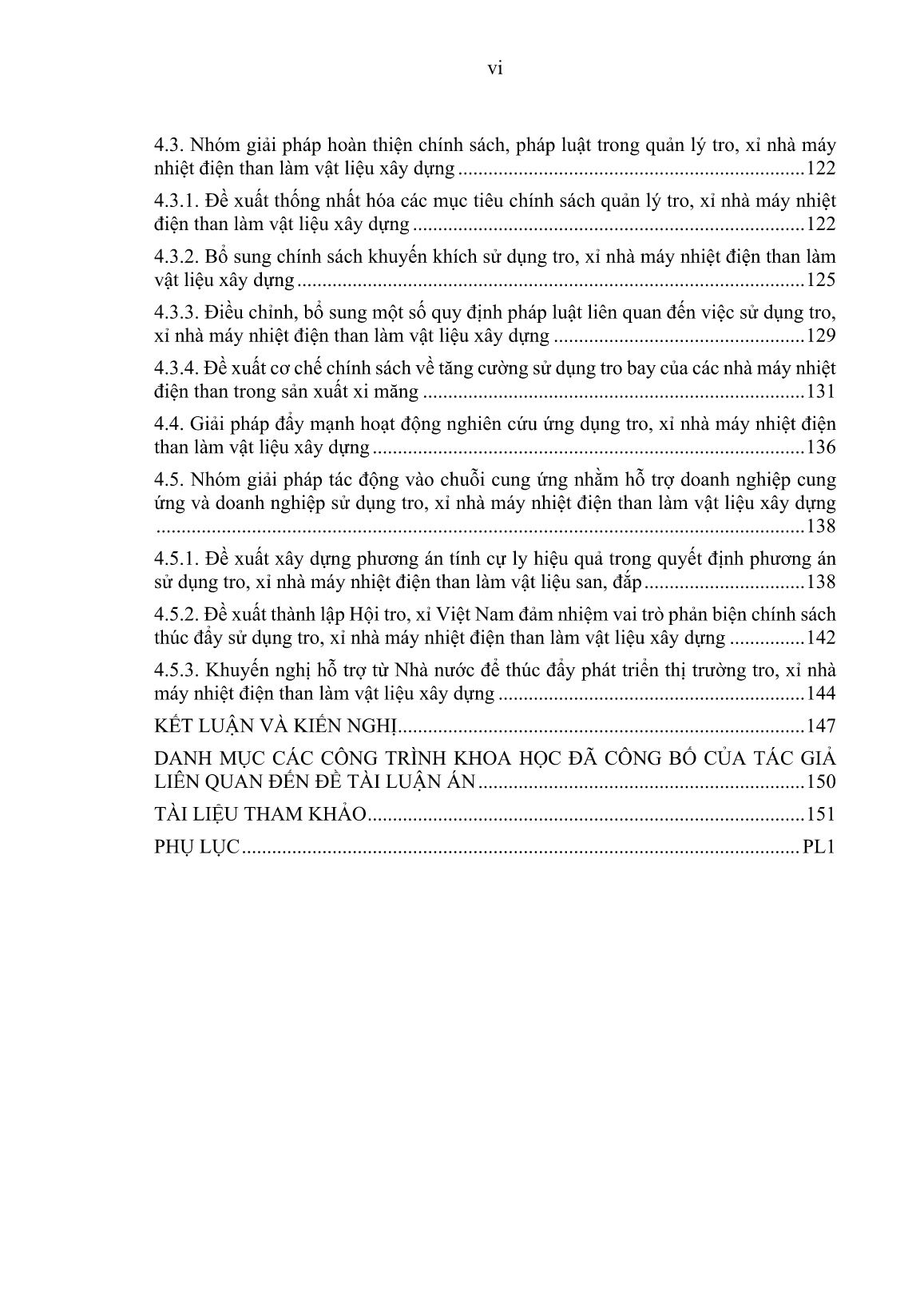 Luận án Nghiên cứu giải pháp thúc đẩy sử dụng tro, xỉ nhà máy nhiệt điện than làm vật liệu xây dựng tại Việt Nam trang 8