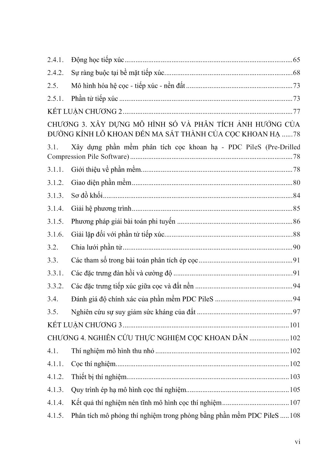 Luận án Ảnh hưởng của công tác thi công khoan hạ cọc đến sức chịu tải của cọc trong khu vực địa chất không thuận lợi tại Thành phố Hồ Chí Minh trang 8