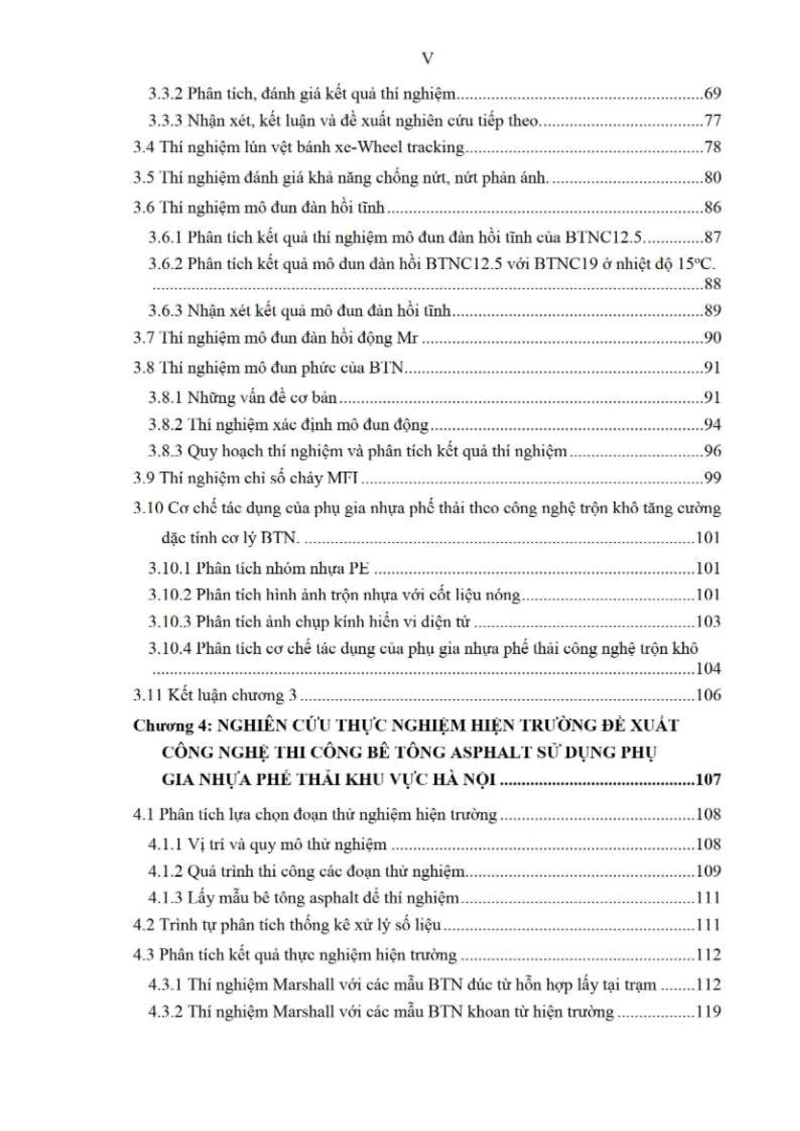 Luận án Nghiên cứu sử dụng phế thải nhựa làm phụ gia tăng cường đặc tính cơ học của bê tông ASPhalt khu vực Hà Nội trang 7