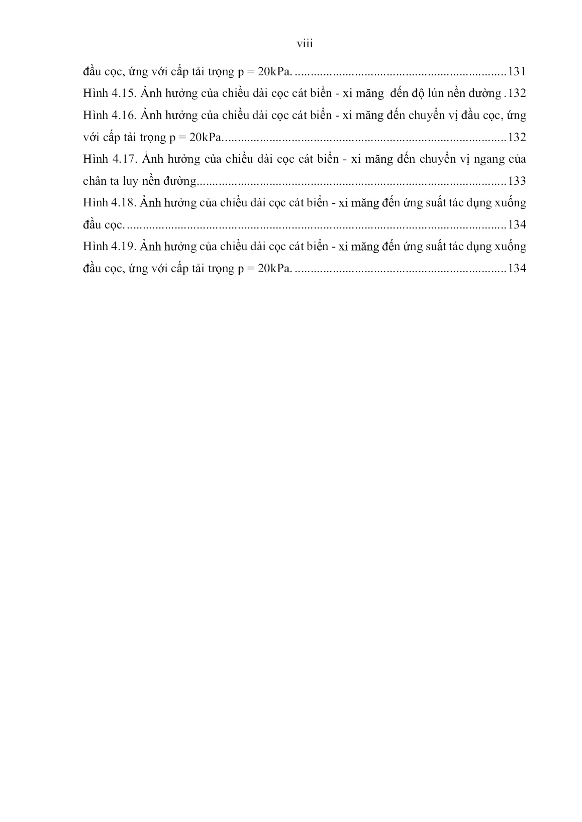 Luận án Nghiên cứu đặc điểm cấu trúc nền đất yếu tuyến đường giao thông ven biển đoạn từ Hải Phòng đến Nam Định và đề xuất giải pháp xử lý nền bằng cọc cát biển - Xi măng trang 10